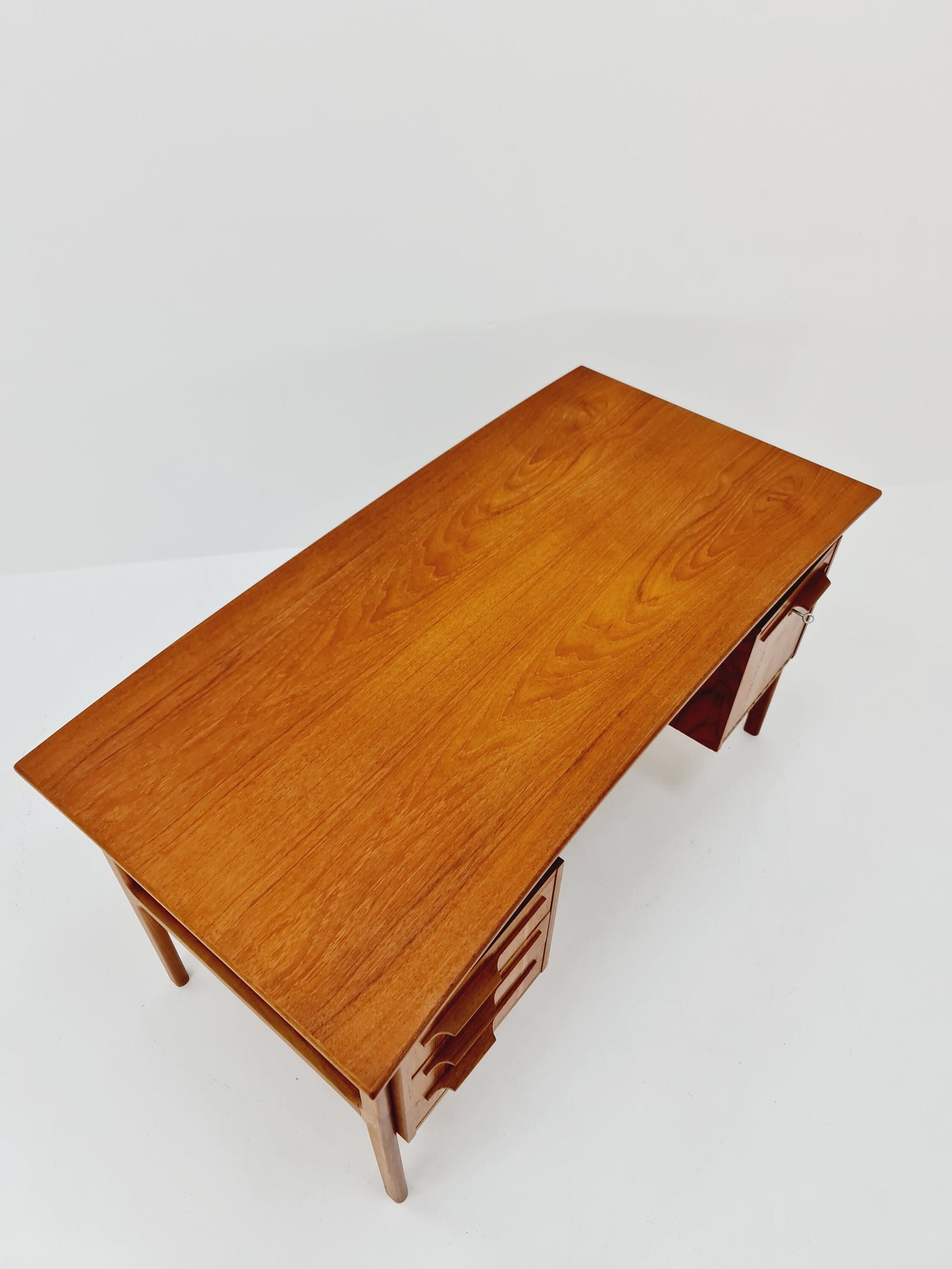 Mid-century Danish teak desk by IMHA Møbelfabrik, 1960s
