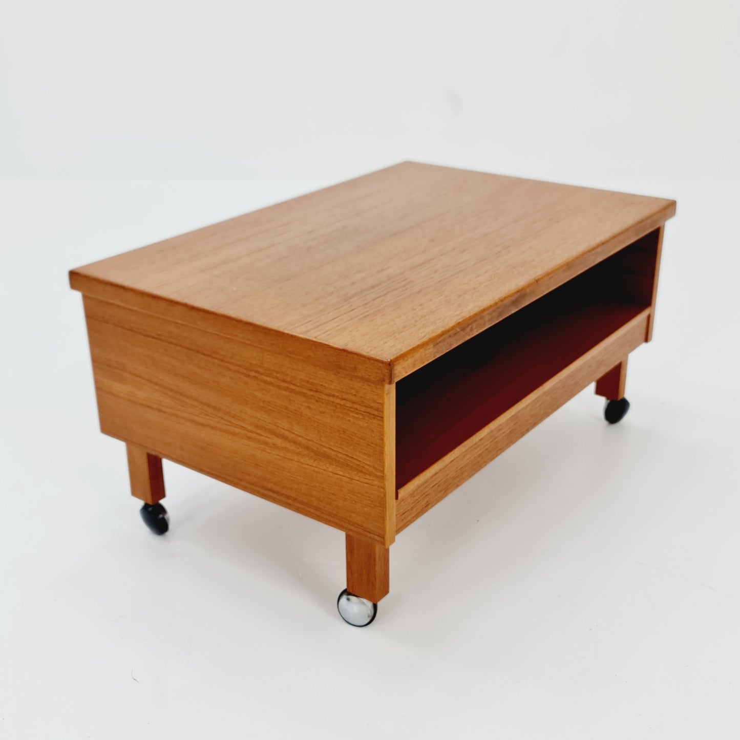 Midcentury Dansh teak side table /TV Sideboard by Omann jun , 1960s