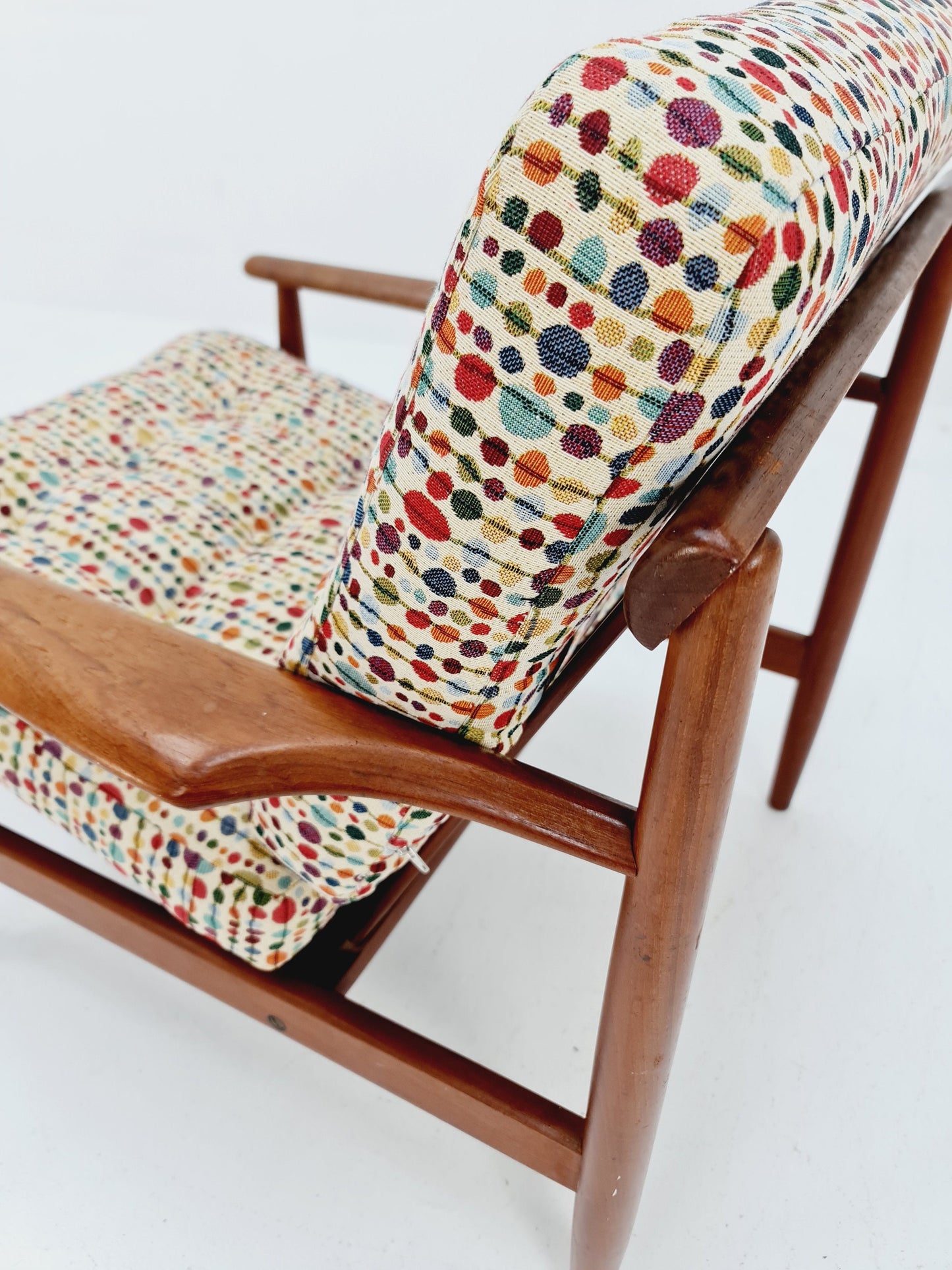 Rare Mid-century vintage Danish Lounge chair, 1960s