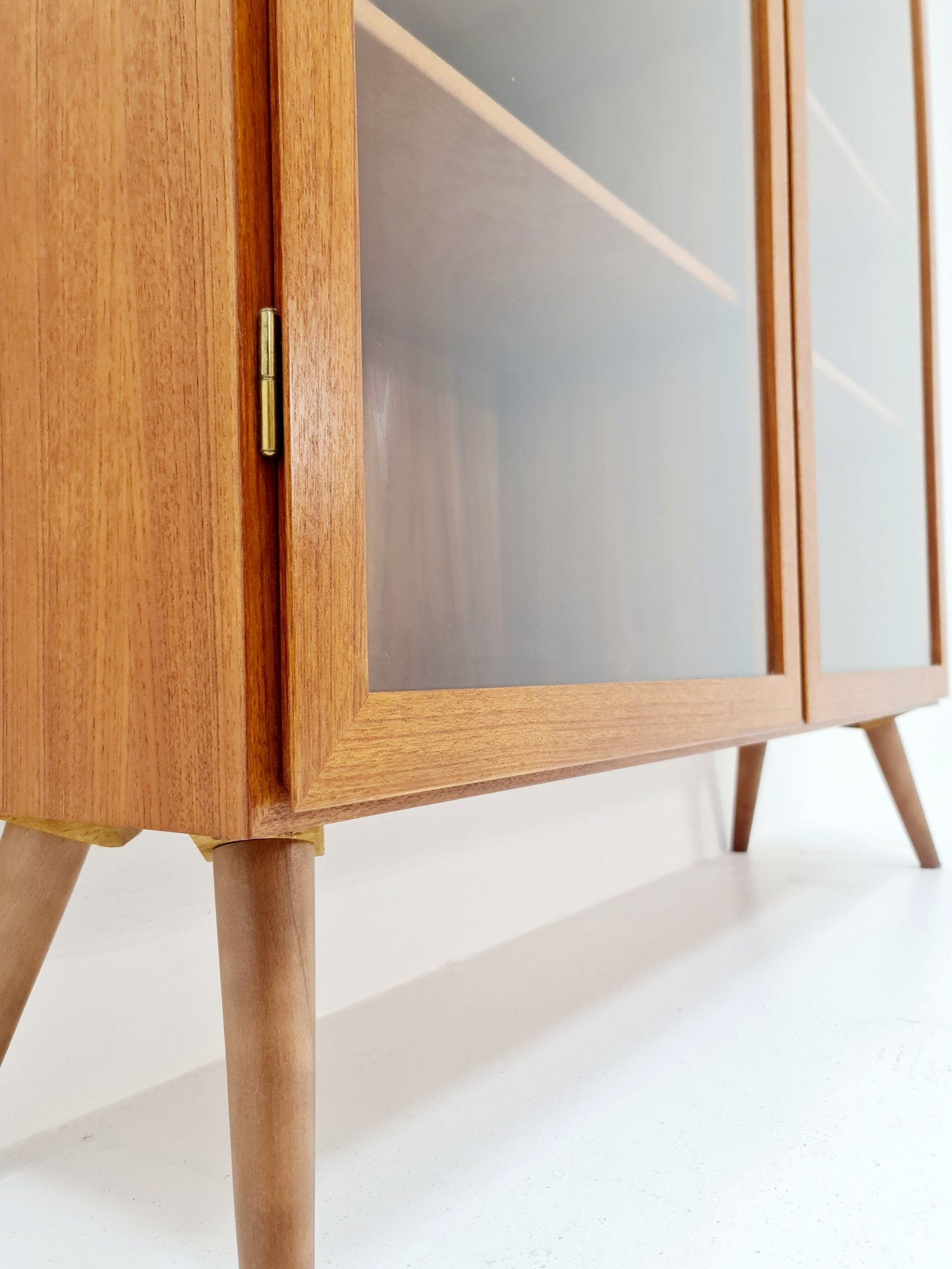 Mid Century Modern danish cabinet teak Display / Vitrine By Omann Jun ,1960s