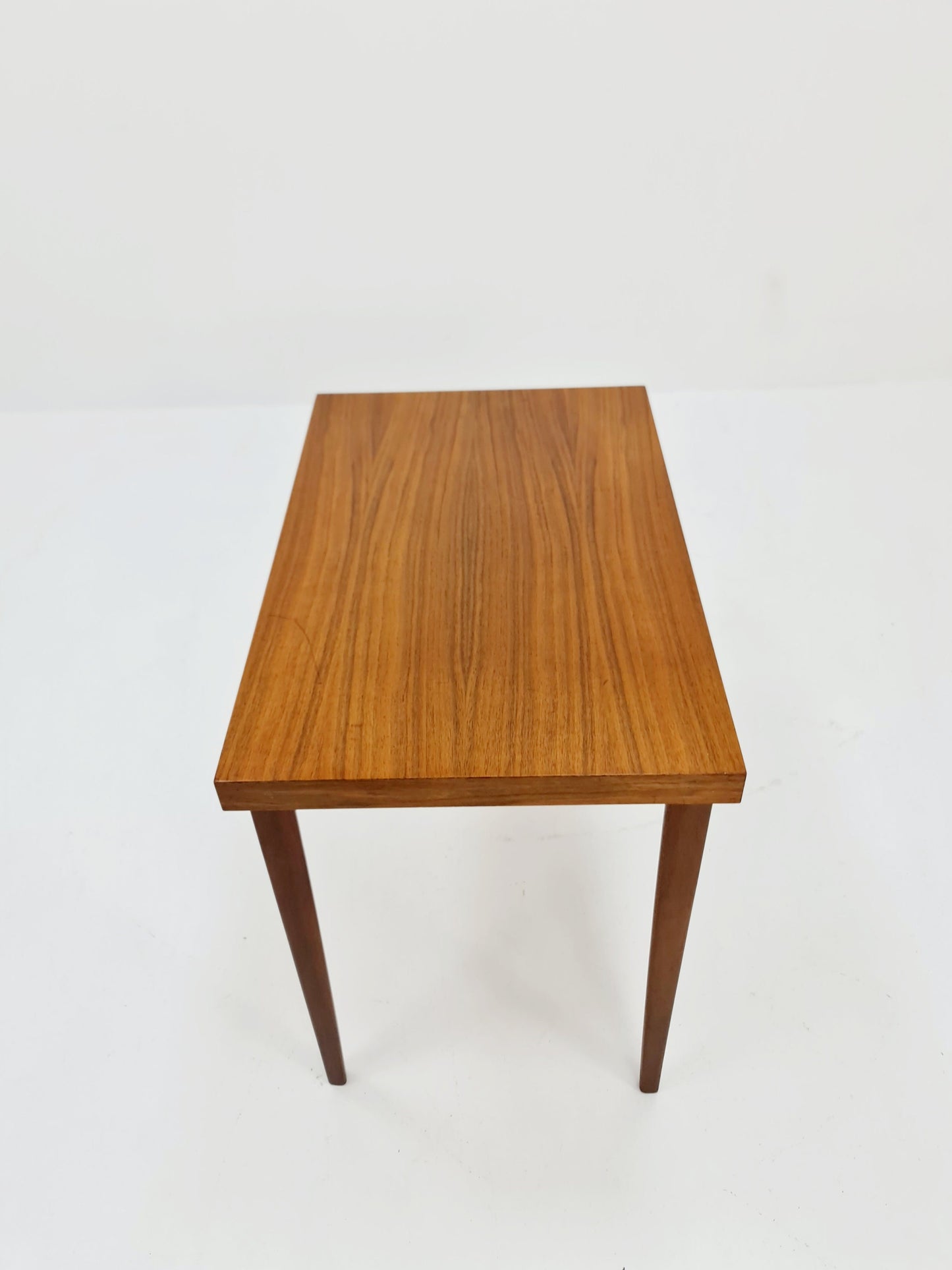 Midcentury German Walnut side table by Opal Möbelfabrik, 1960s