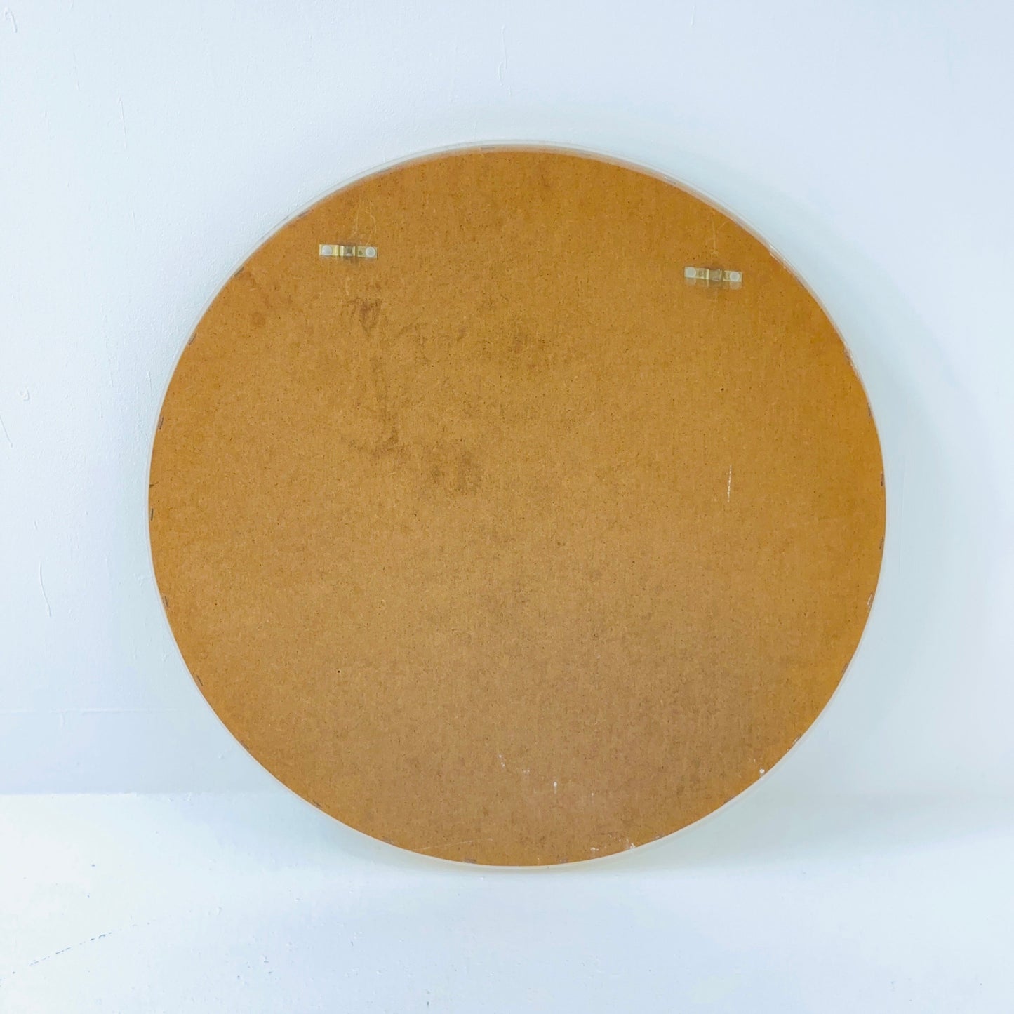 Space Age \Mid-Century Round Mirrror, 1970s