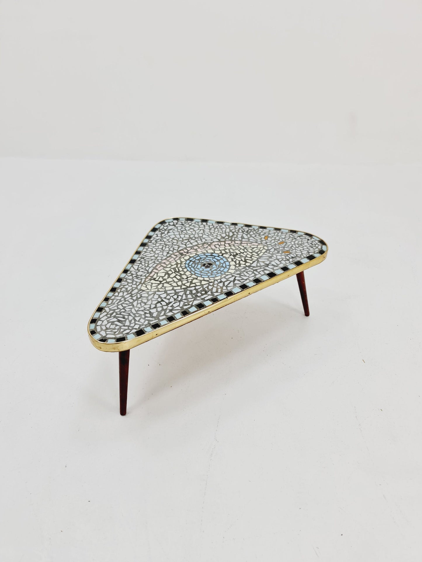 Mid century Mosaik plant table West Germany 1950s