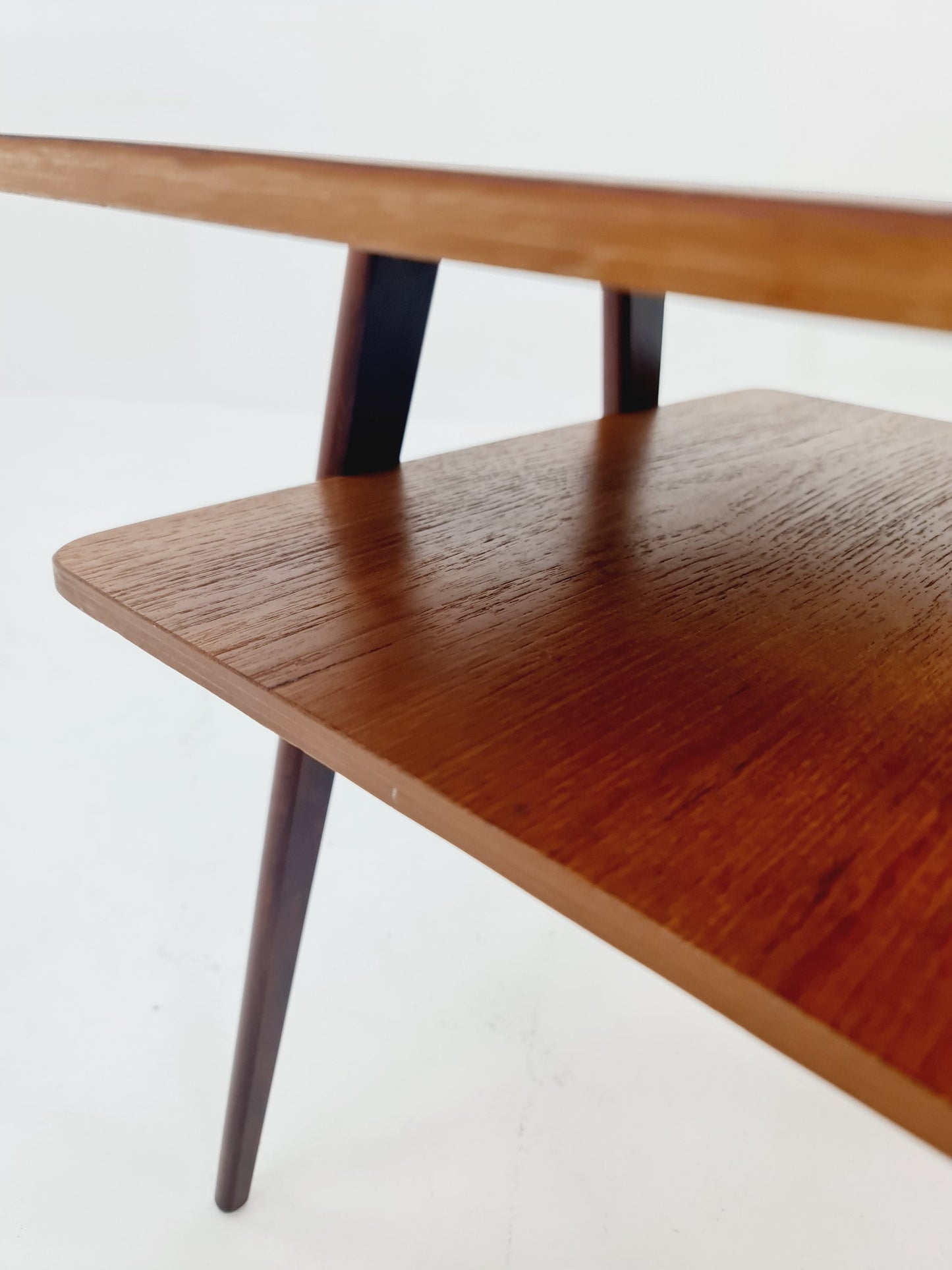 Swedish Mid century Mahogany nightstands, side tables by Albert’s Möbelfabrik, 1960s