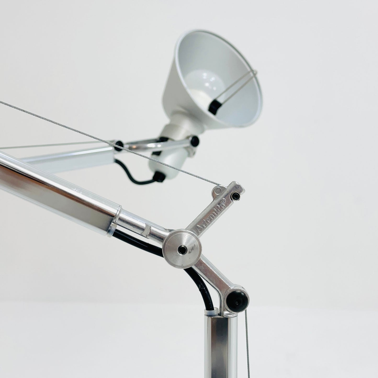 A pair of 'Tolomeo' desktop lamps by Michele De Lucchi & Giancarlo Fassina for Artemide. Italy