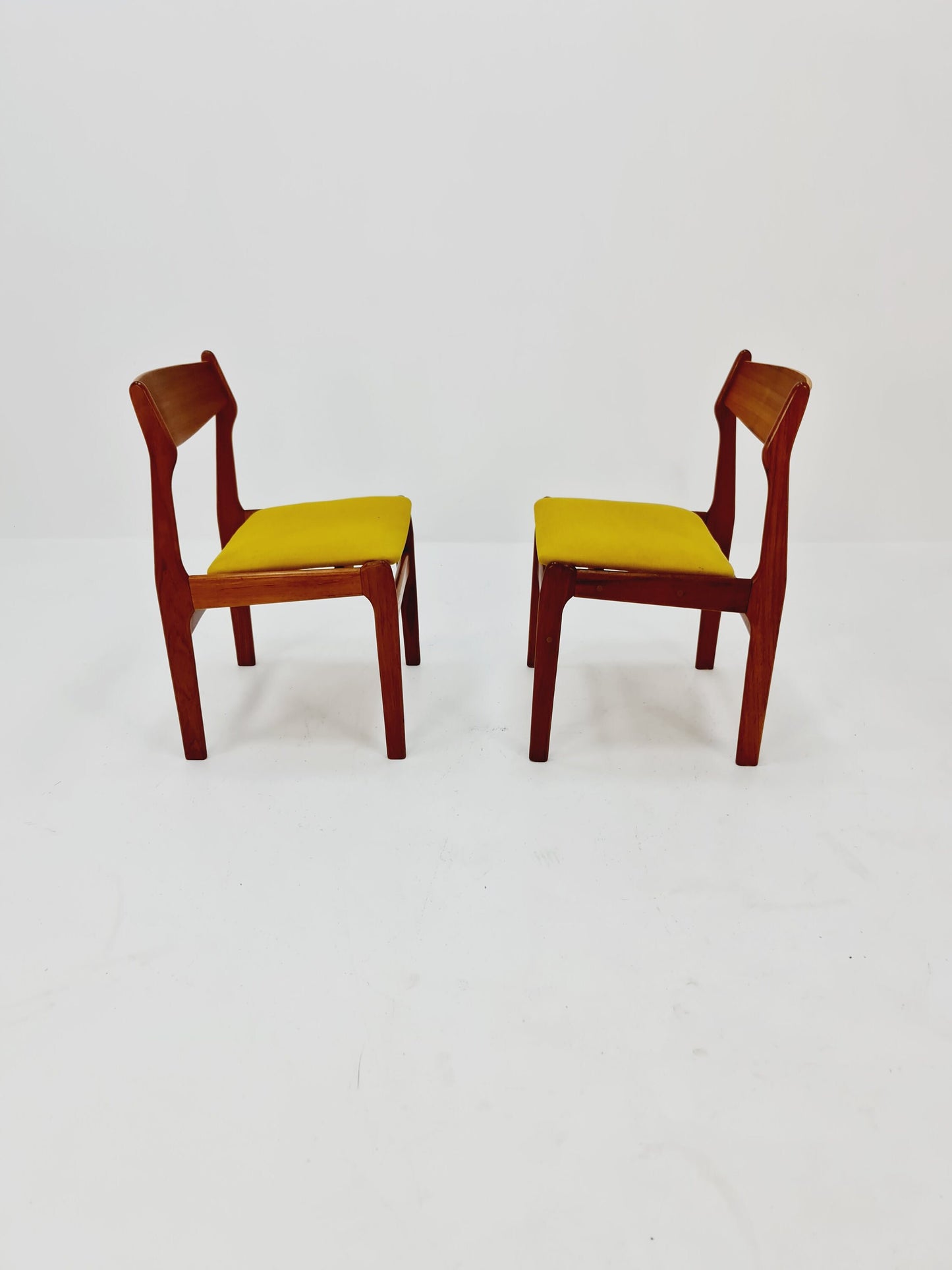 Vintage Danish teak dining charis by Erik Buch, 1960s, set of 2