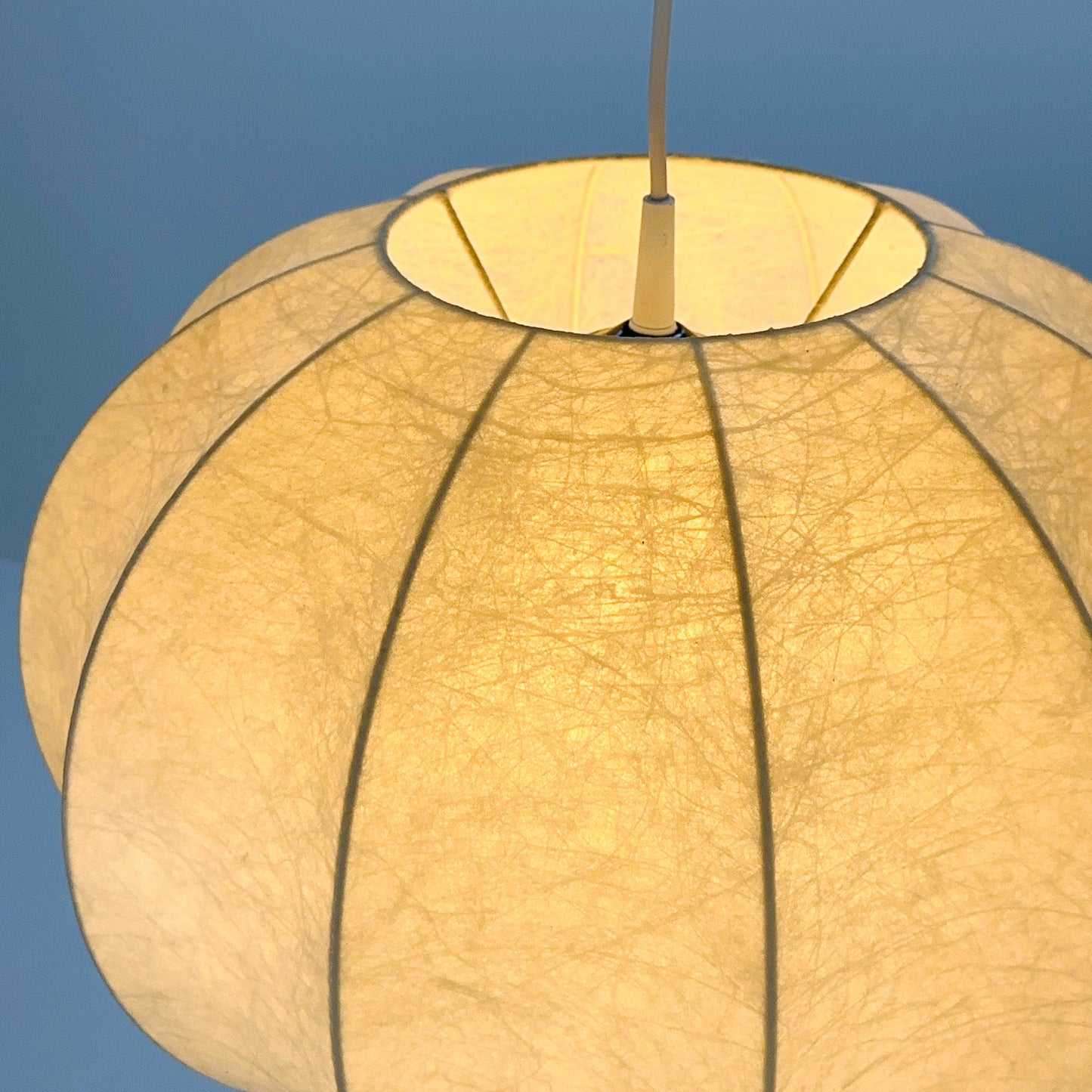 Big Space age pendant lamp by Designer Achille & Pier Giacomo Castiglioni : Bovezzo (Italy)