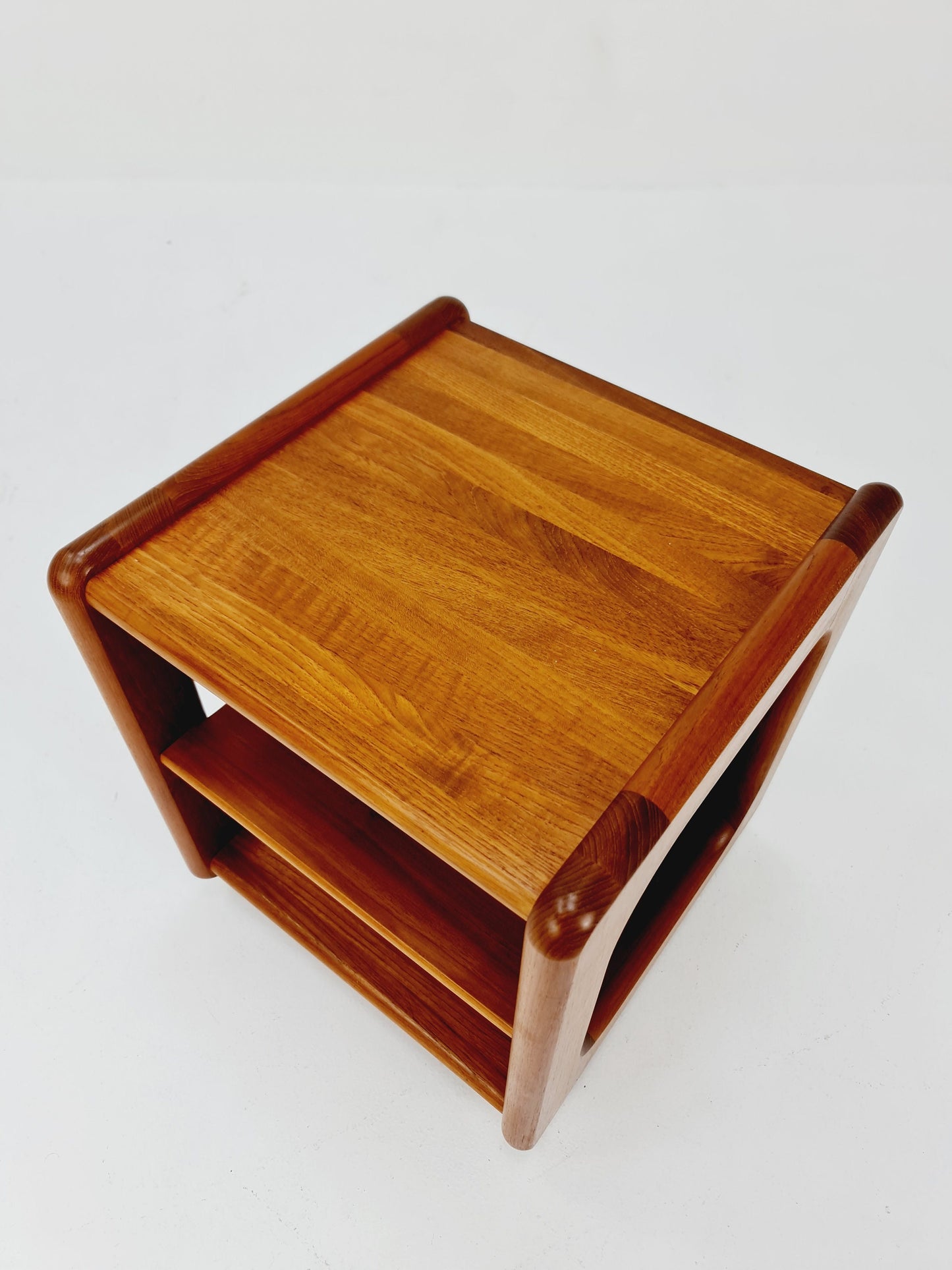 Vintage mid century danish trolley in solid teak/ bar cart By Dyrlund , 1960s