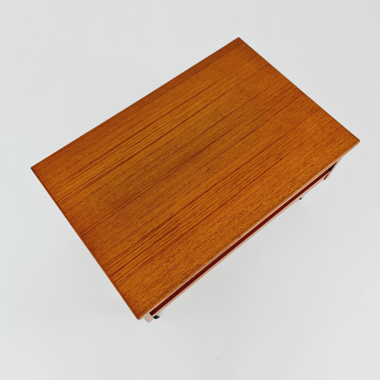 Midcentury Dansh teak side table /TV Sideboard by Omann jun , 1960s