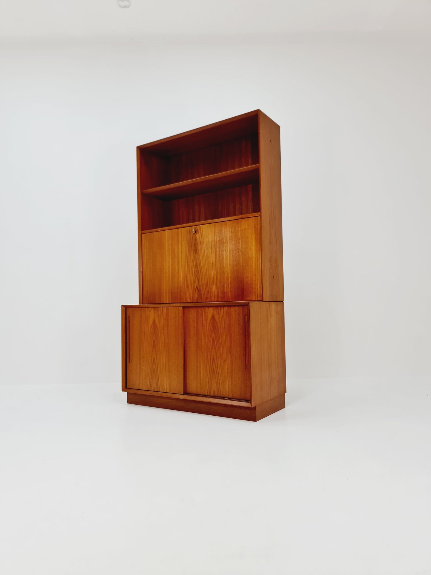 Danish vintage bookshelf system/Desk / book case teak by Svend AAge Rasmusen , 1960s