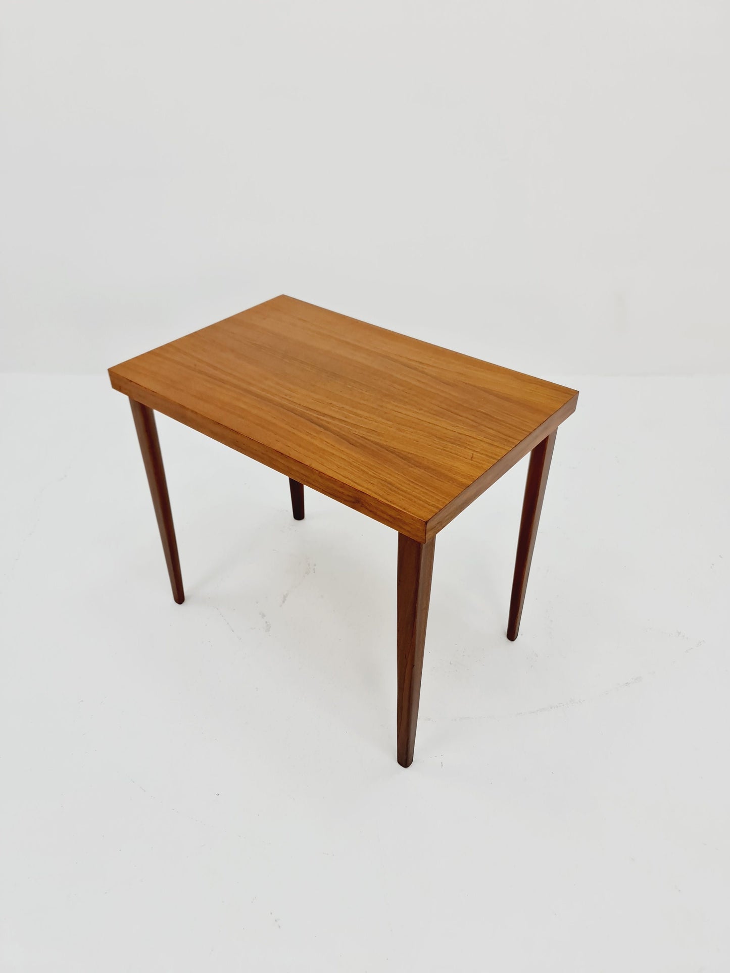 Midcentury German Walnut side table by Opal Möbelfabrik, 1960s