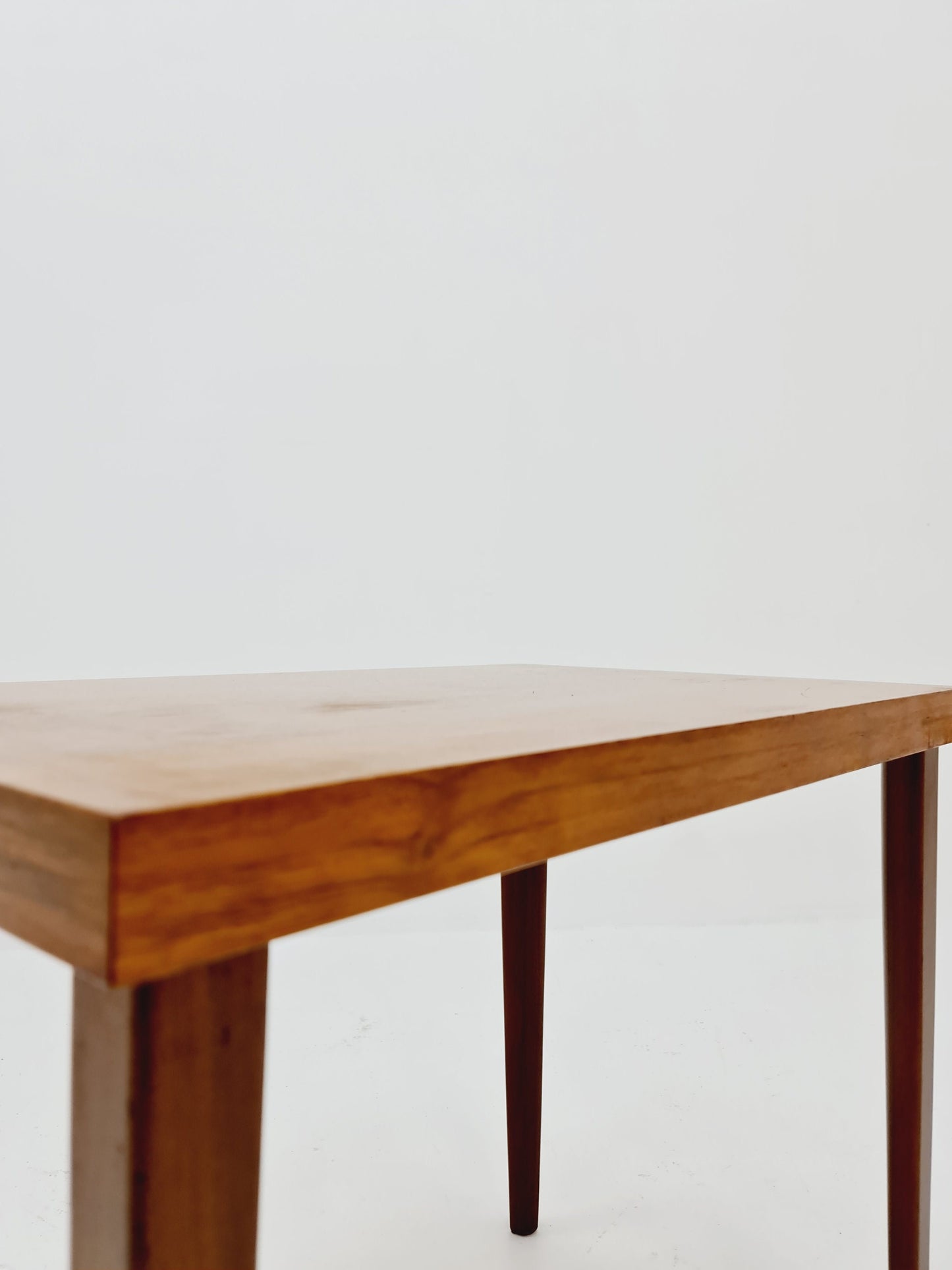 Midcentury German Walnut side table by Opal Möbelfabrik, 1960s