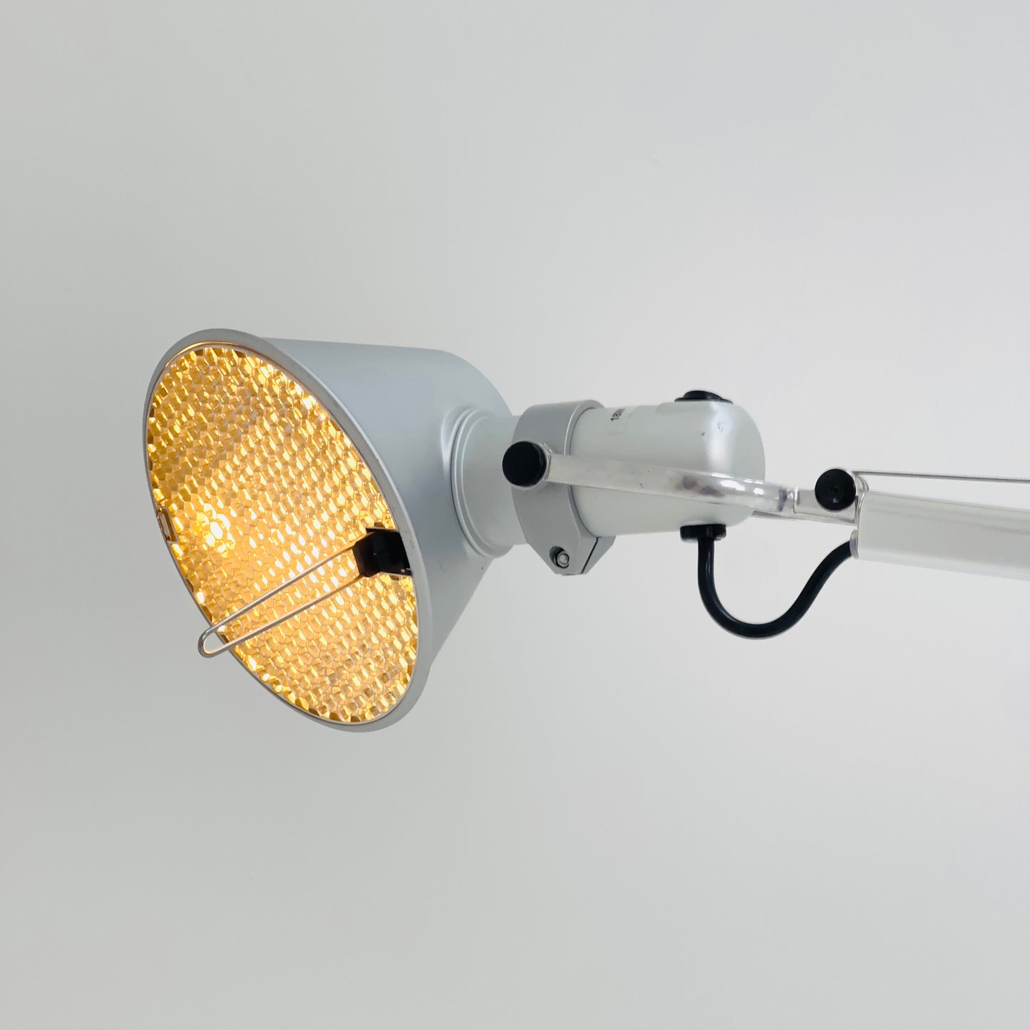 A pair of 'Tolomeo' desktop lamps by Michele De Lucchi & Giancarlo Fassina for Artemide. Italy