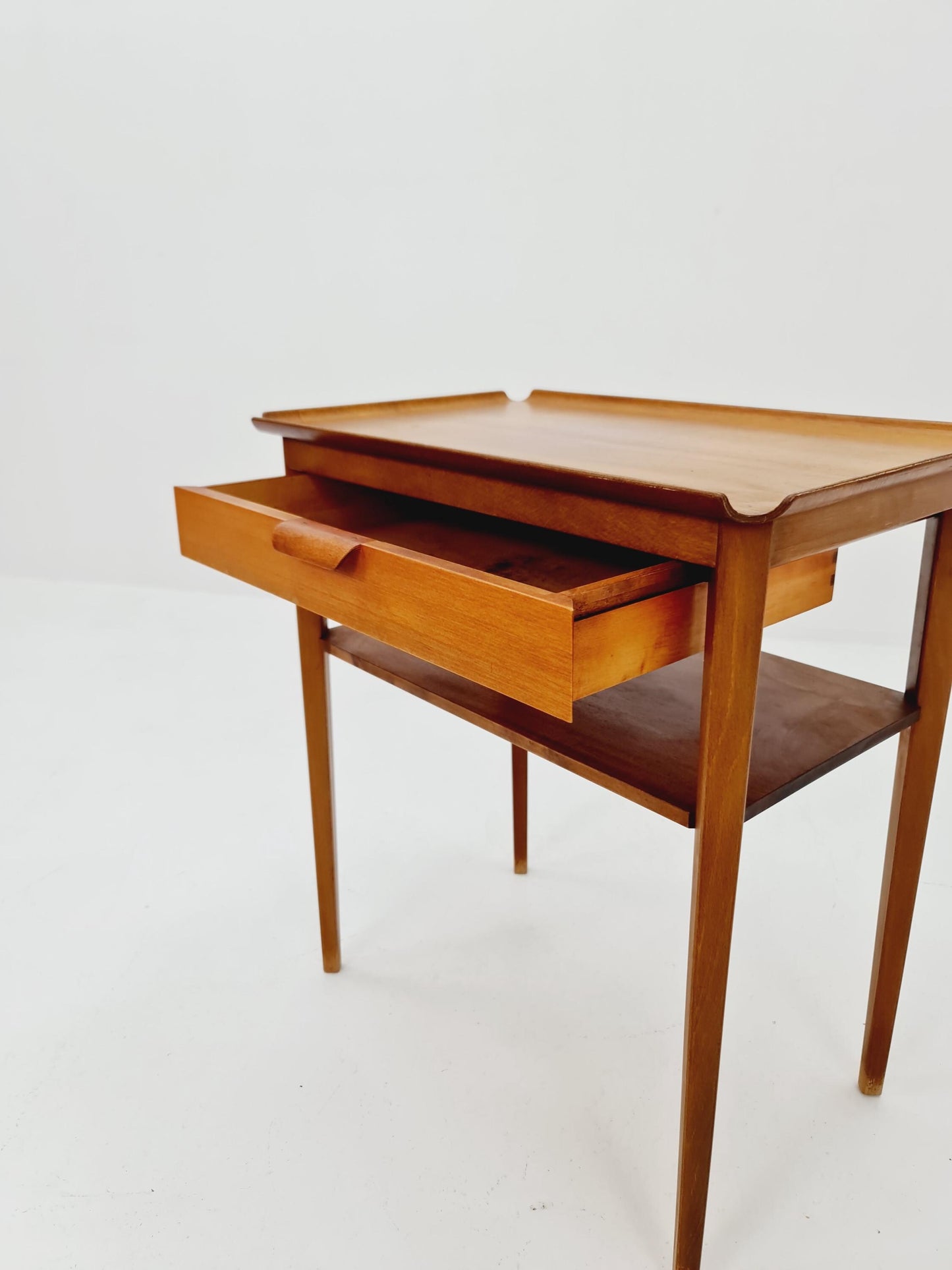 Swedish nightstands mid century design by Bertil Fridhagen for Bodafors ,1960