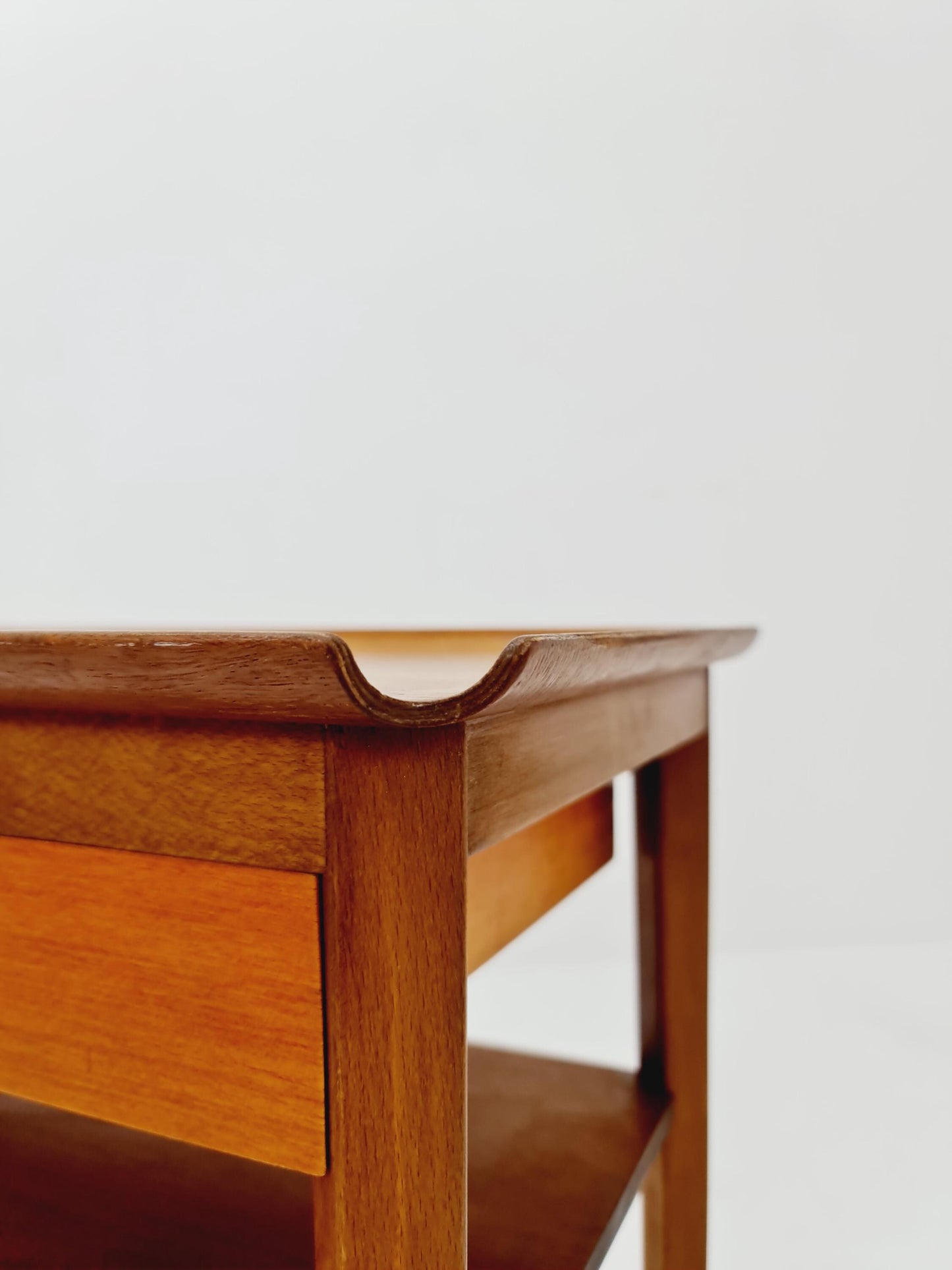 Swedish nightstands mid century design by Bertil Fridhagen for Bodafors ,1960