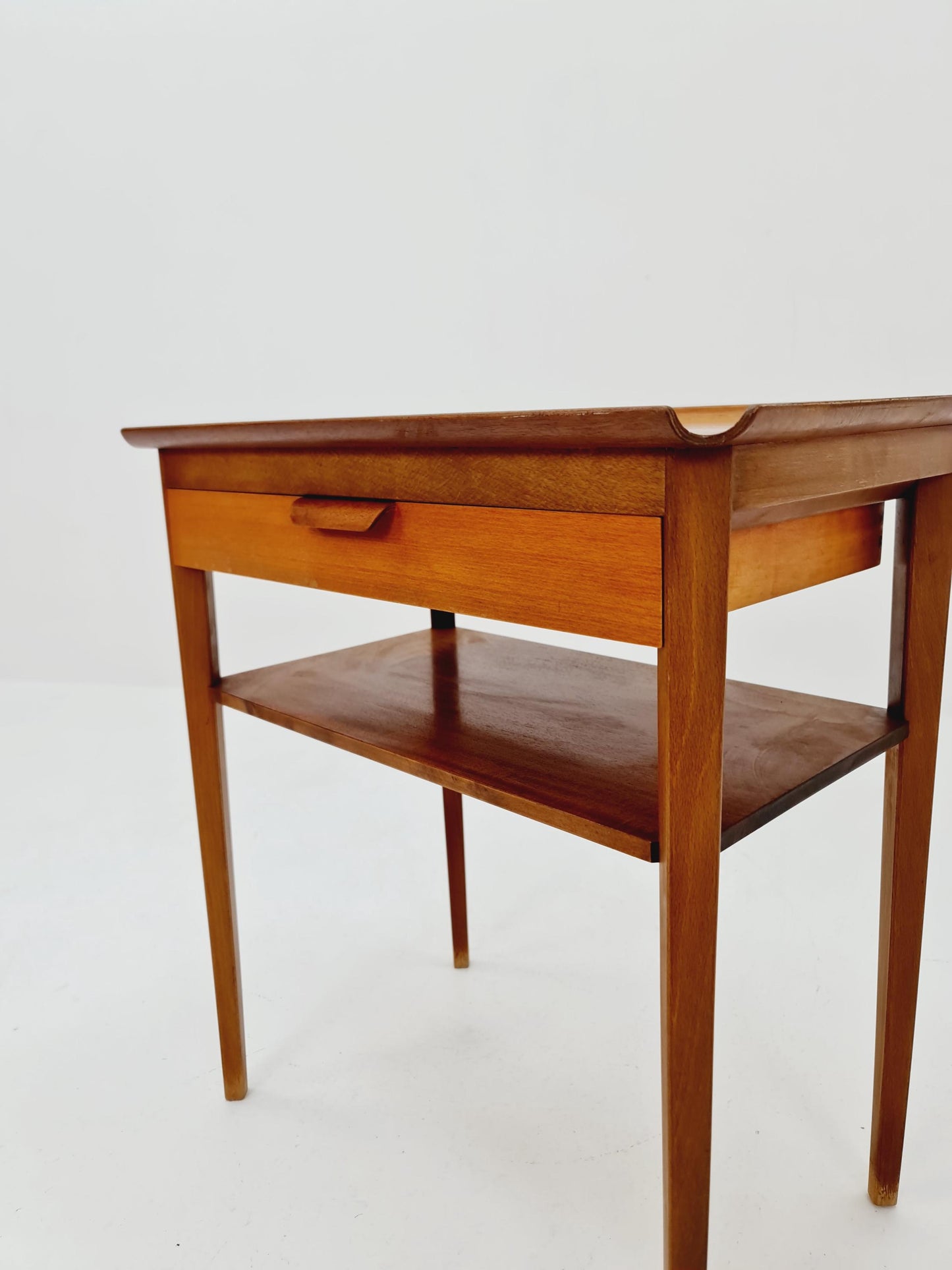 Swedish nightstands mid century design by Bertil Fridhagen for Bodafors ,1960
