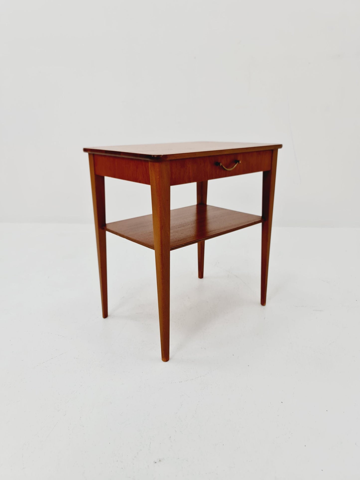 Danish Midcentury teak side tables/ Bedside tables, 1960s
