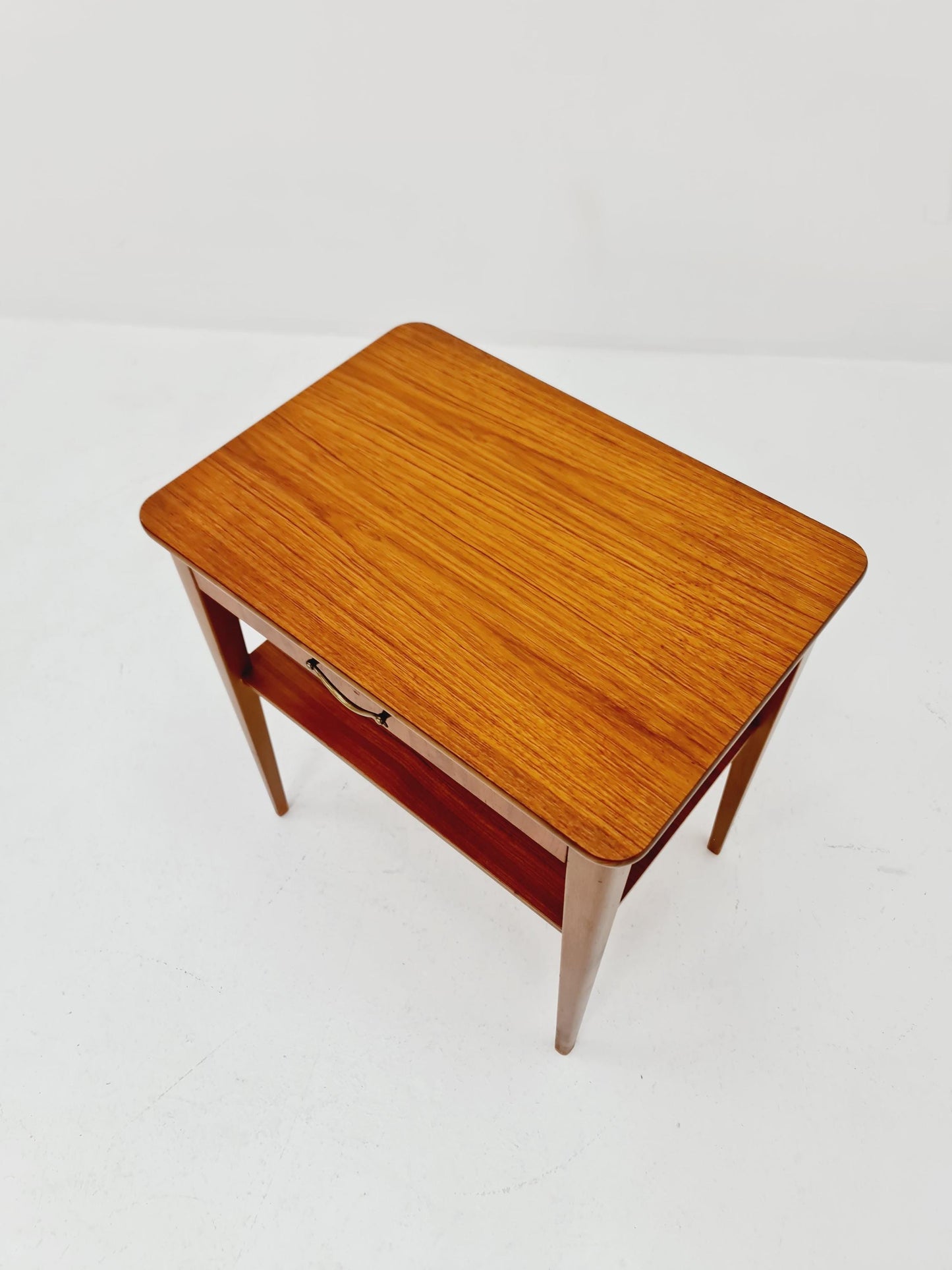 Danish Midcentury teak side tables/ Bedside tables, 1960s