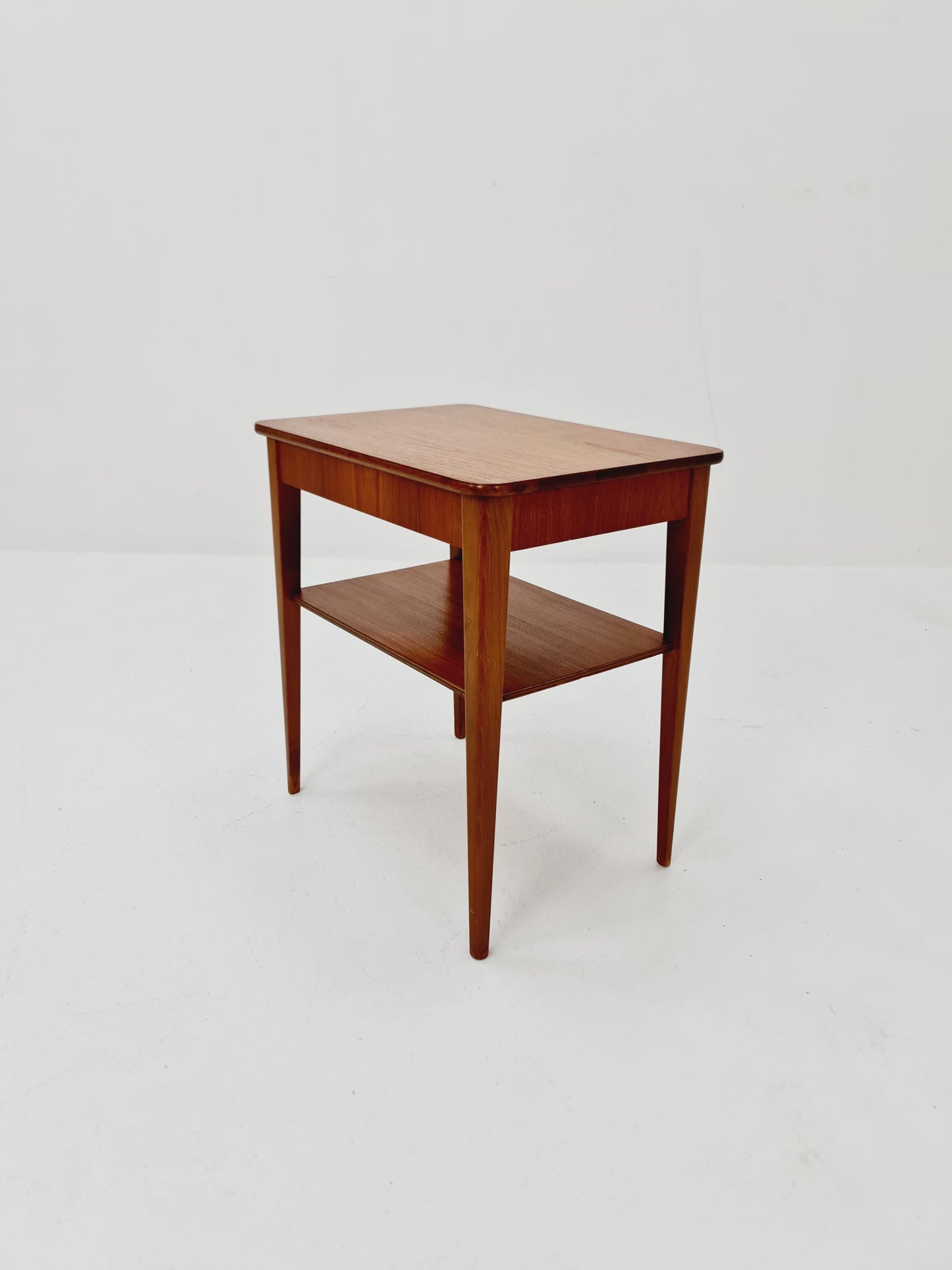 Danish Midcentury teak side tables/ Bedside tables, 1960s