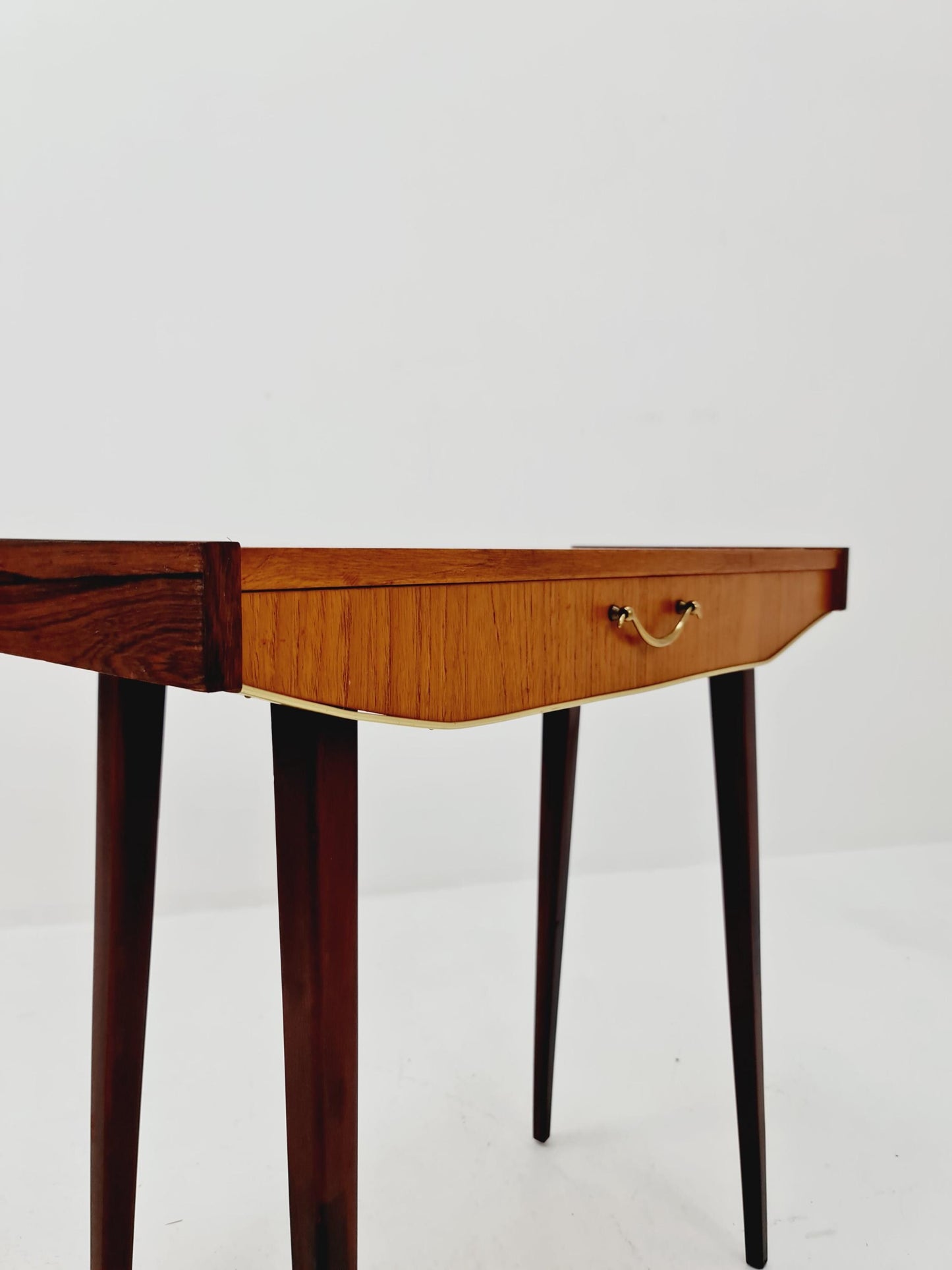 Mid century Danish teak side tables/ Bedside tables/ Nightstands, Denmark, 1960s, set of 2