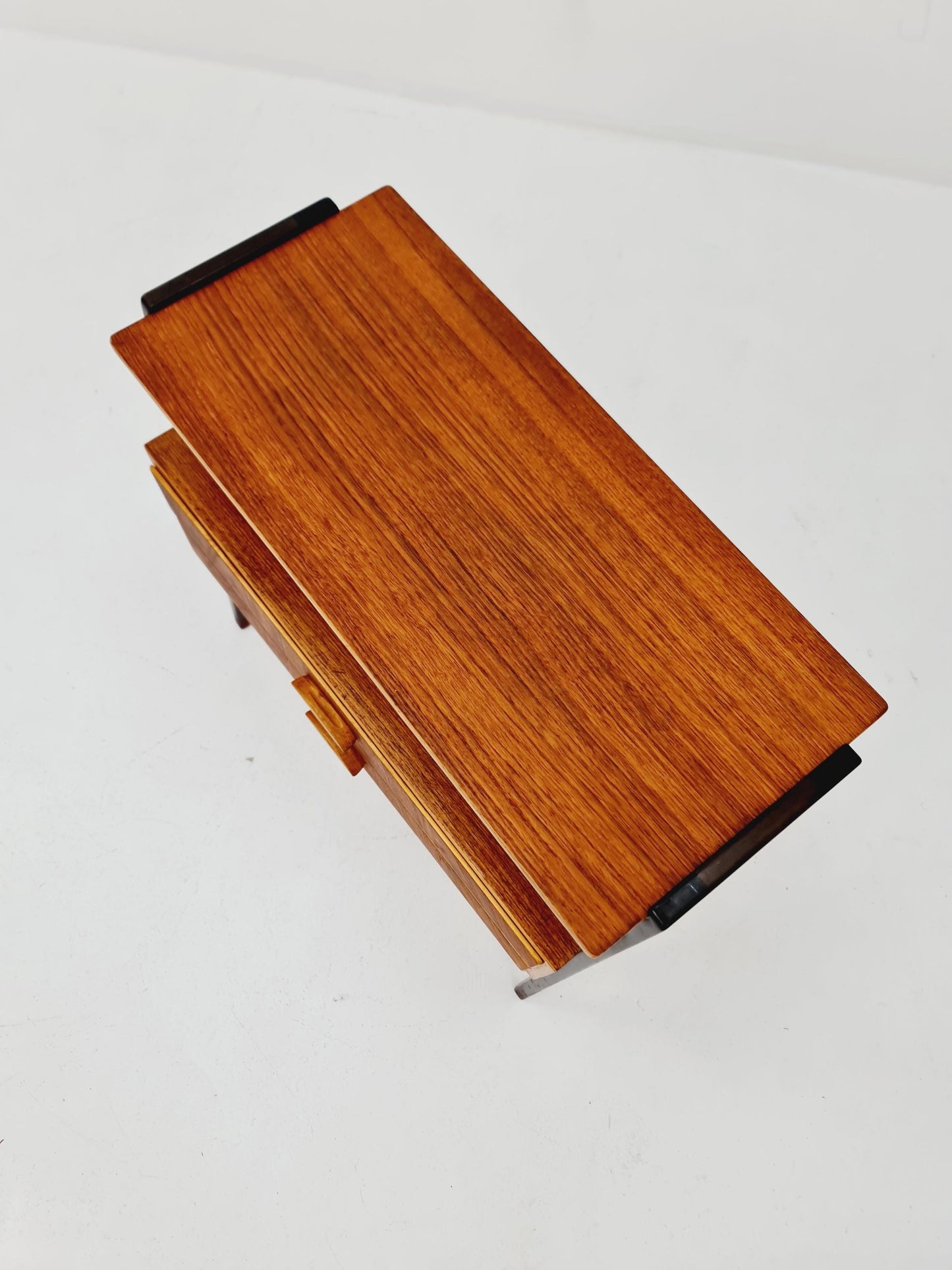 Midcentury Scandinavian Teak vintage Side table/ hallway/ Night stand, 1960s