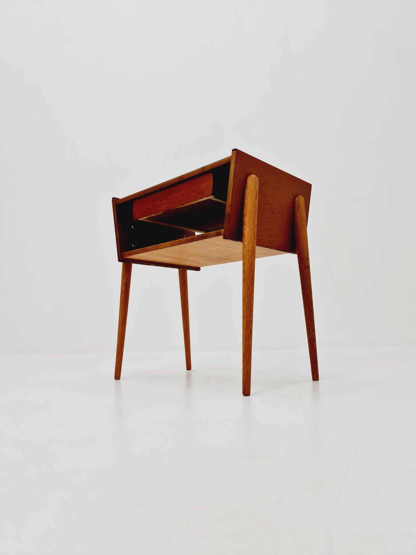 Midcentury Danish teak vintage Side table/ Bedside table/ Night stand, 1960s