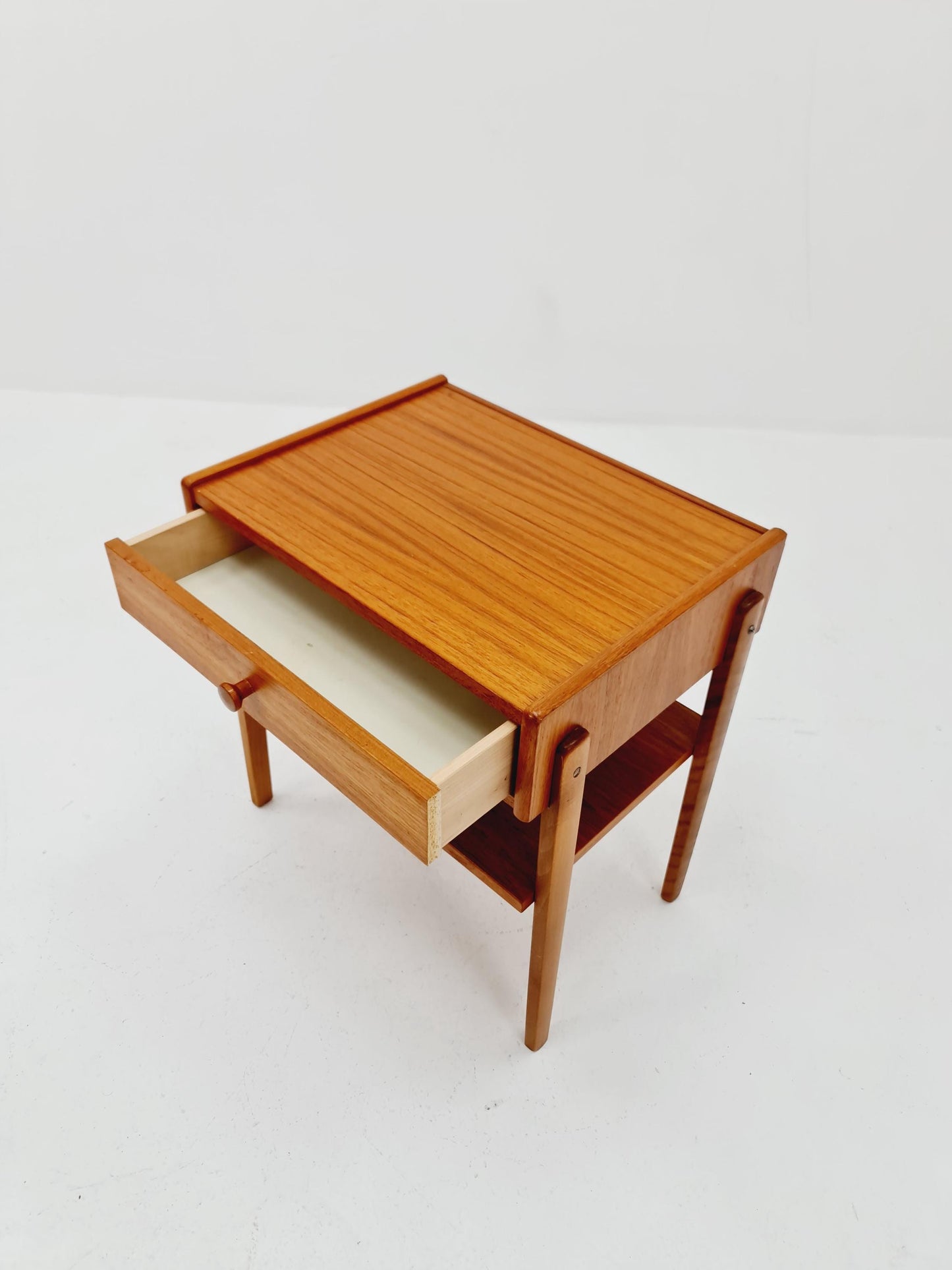 Danish Midcentury teak side tables/ Bedside tables, 1960s