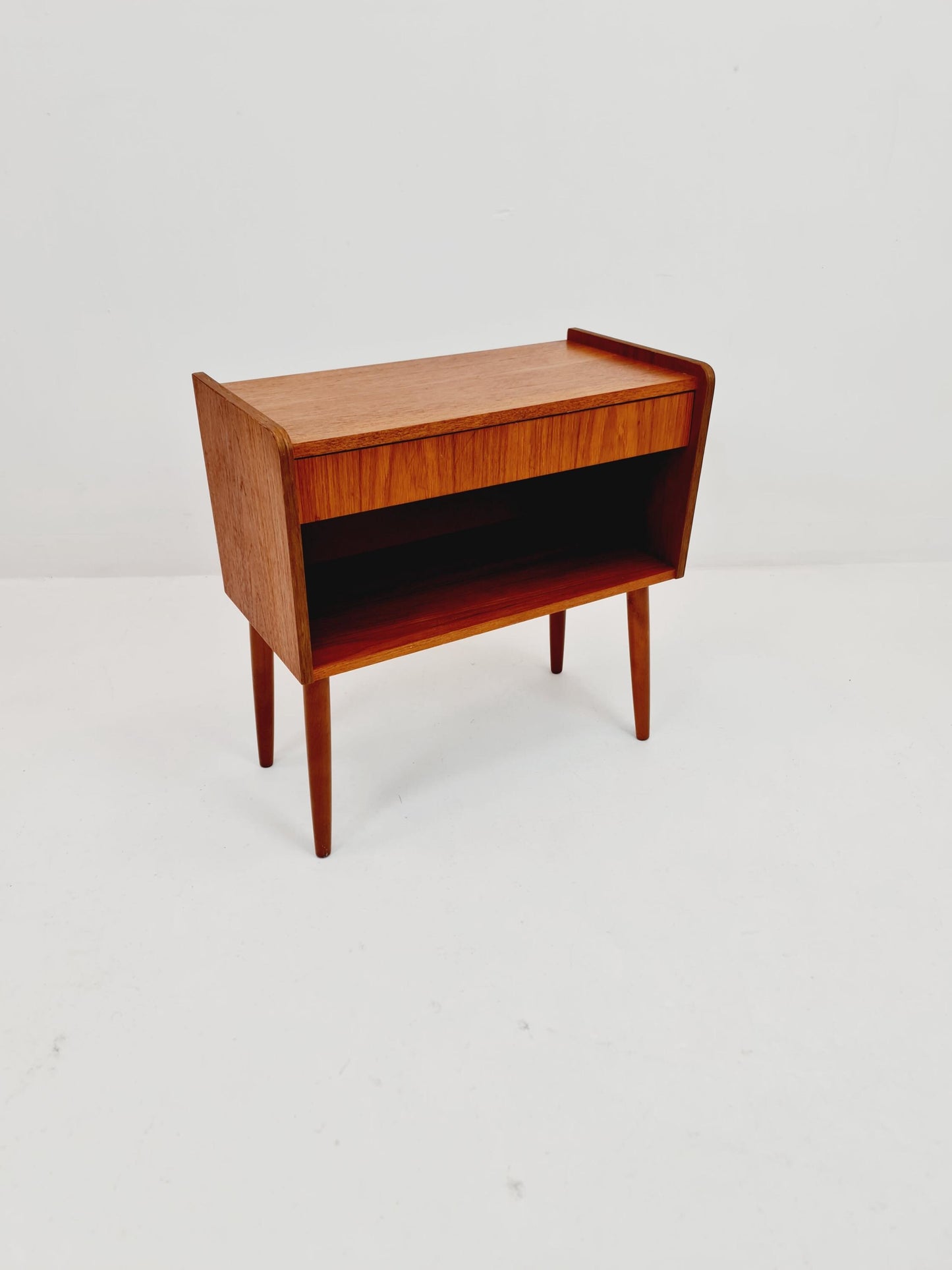 Danish Midcentury teak side tables/ Bedside tables, 1960s