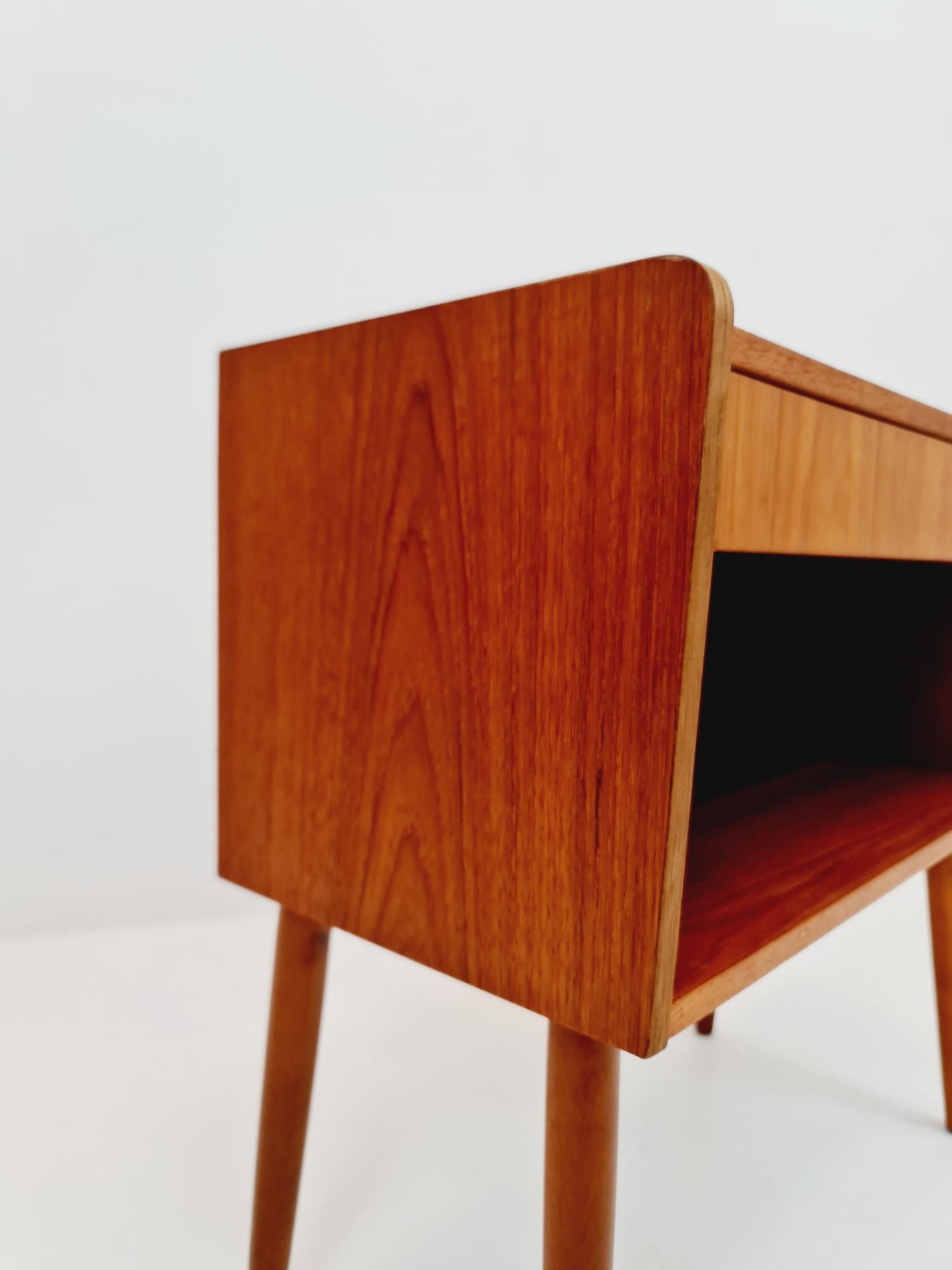 Danish Midcentury teak side tables/ Bedside tables, 1960s