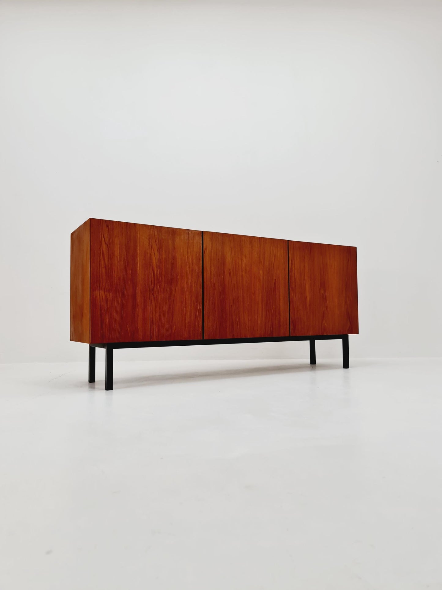 Rare Mid Century Modern Teak German Sideboard, 1960s