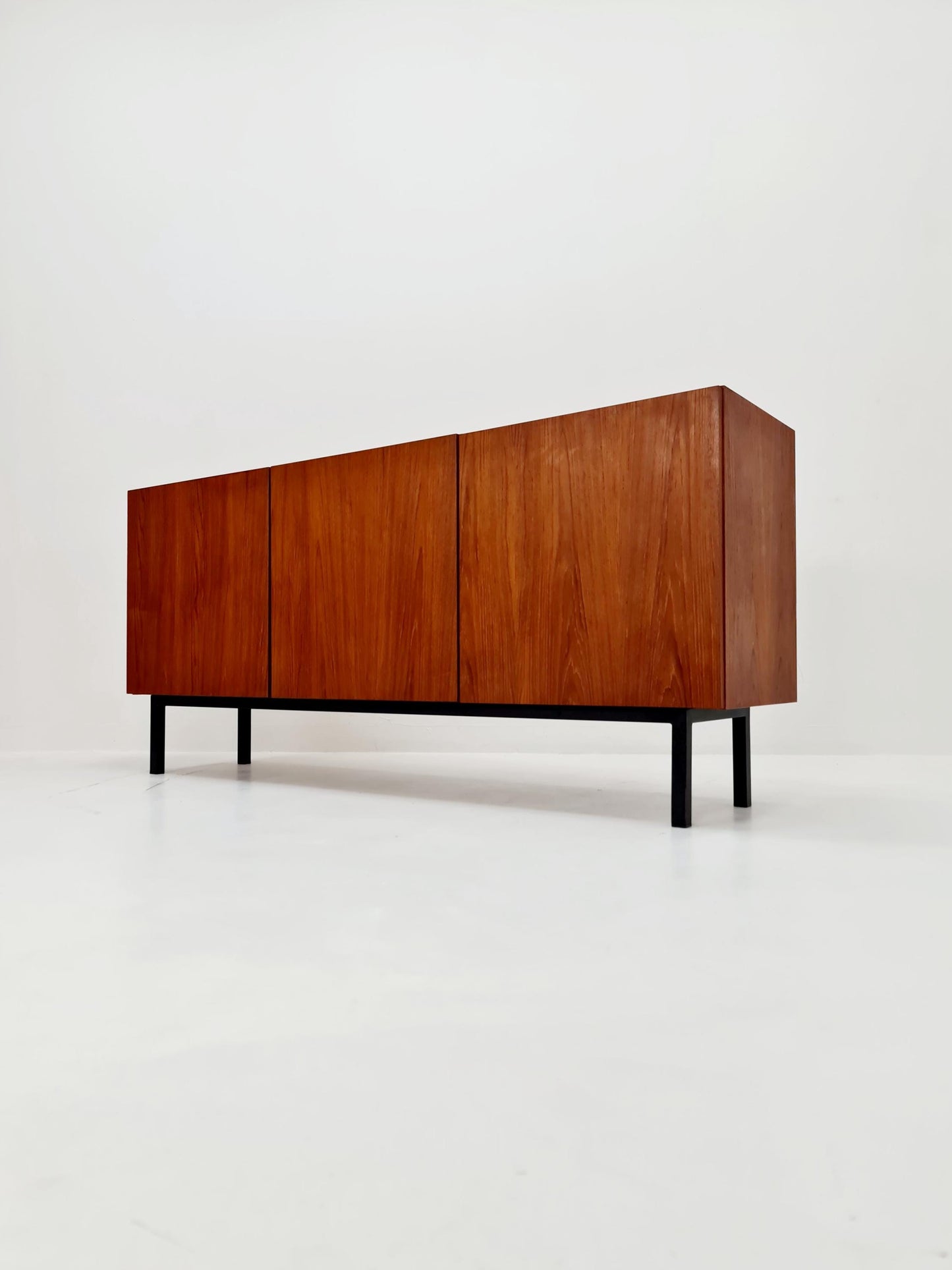 Rare Mid Century Modern Teak German Sideboard, 1960s