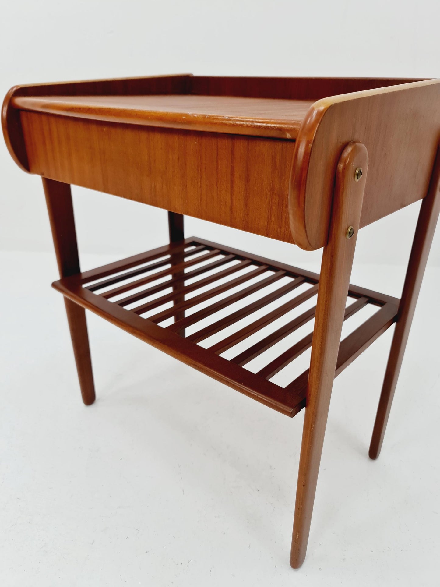 Danish teak Midcentury nightstand /side table by Gunni Omann, 1960s