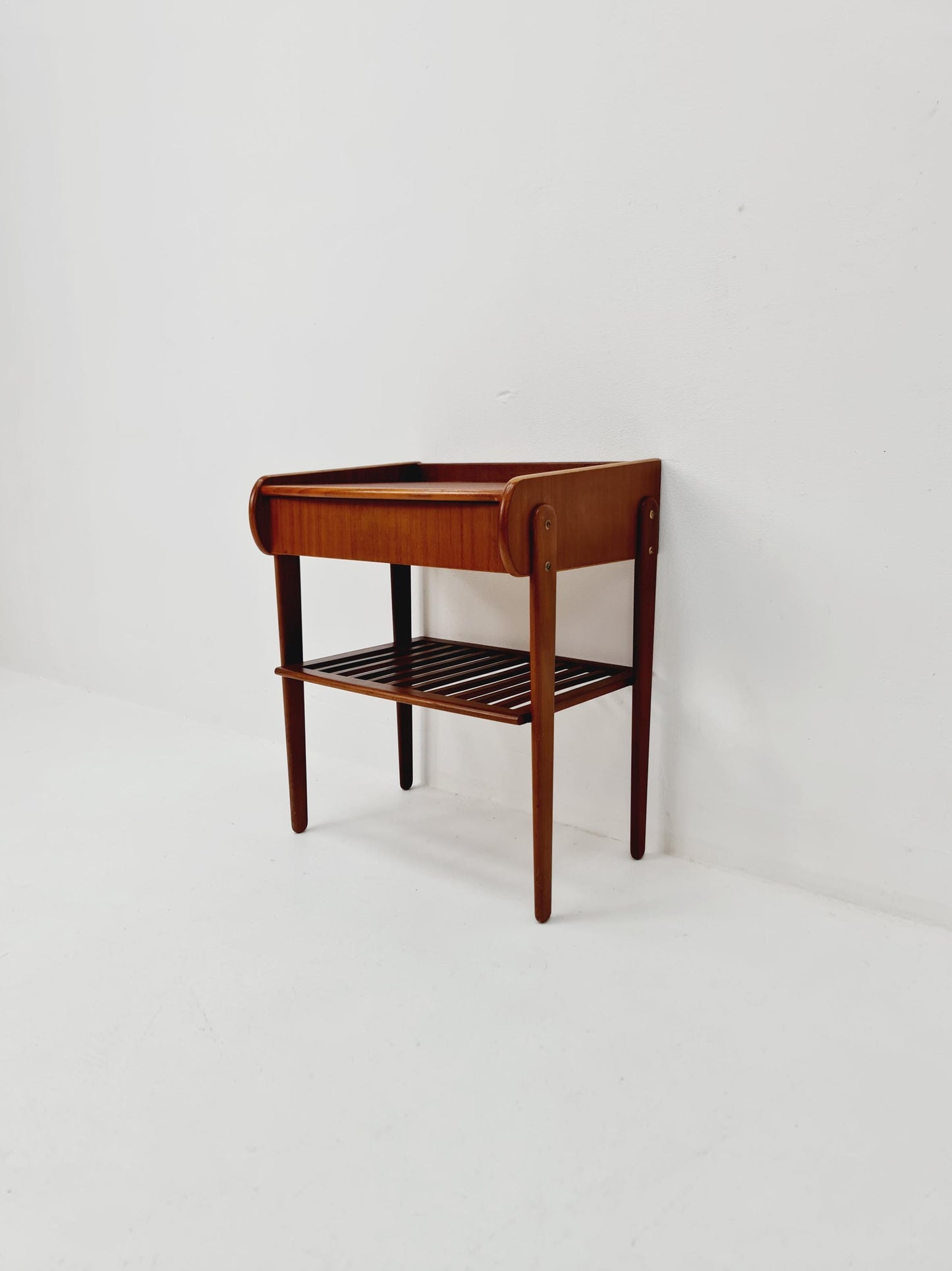 Danish teak Midcentury nightstand /side table by Gunni Omann, 1960s
