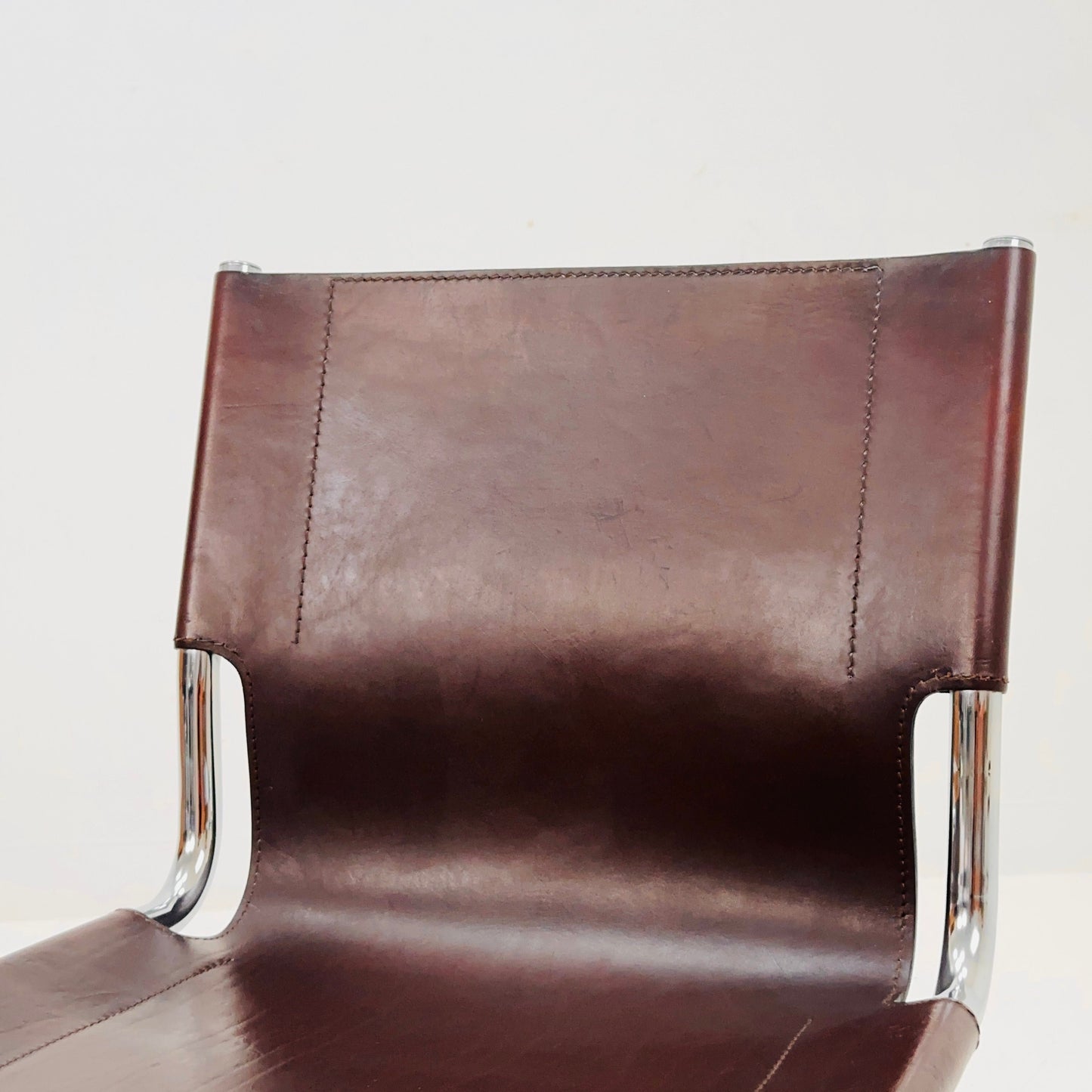 1 of 7 Mid-Century Vintage S33 Chair by Mart Stam & Marcel Breuer for Matteo Grassi 1980s Italy