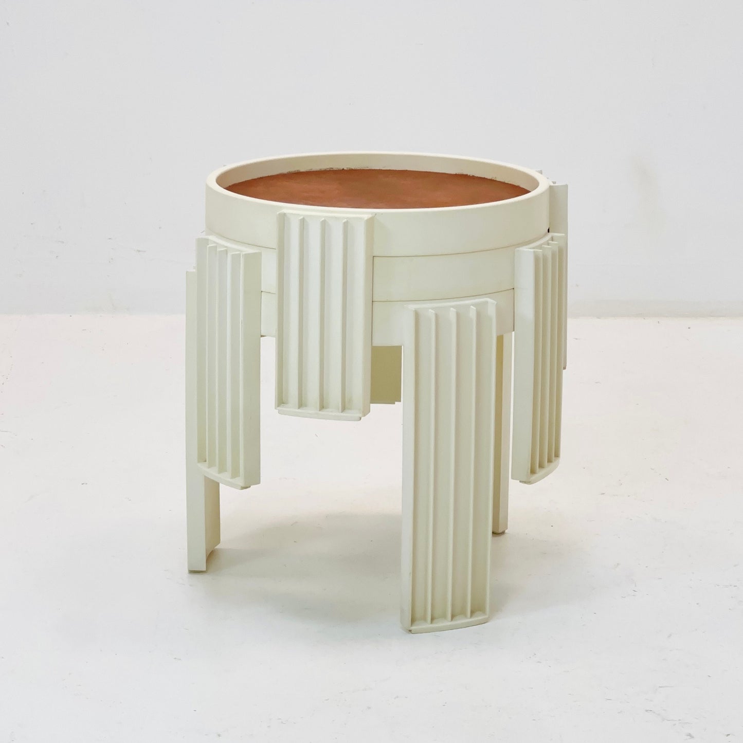 Set of 3 Marema Stacking Tables by Gianfranco Frattini for Cassina, 1970s Italy