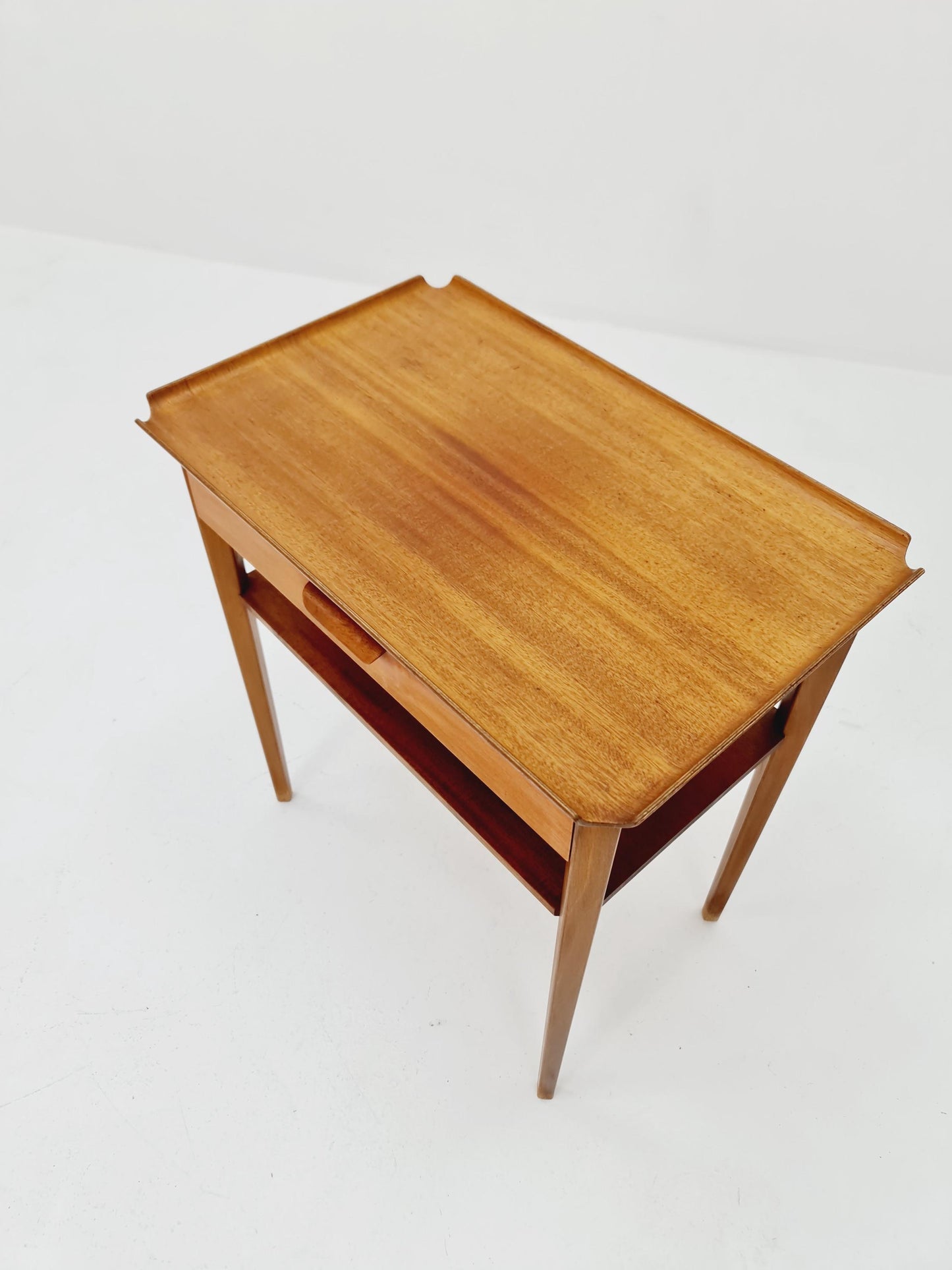 Swedish nightstands mid century design by Bertil Fridhagen for Bodafors ,1960