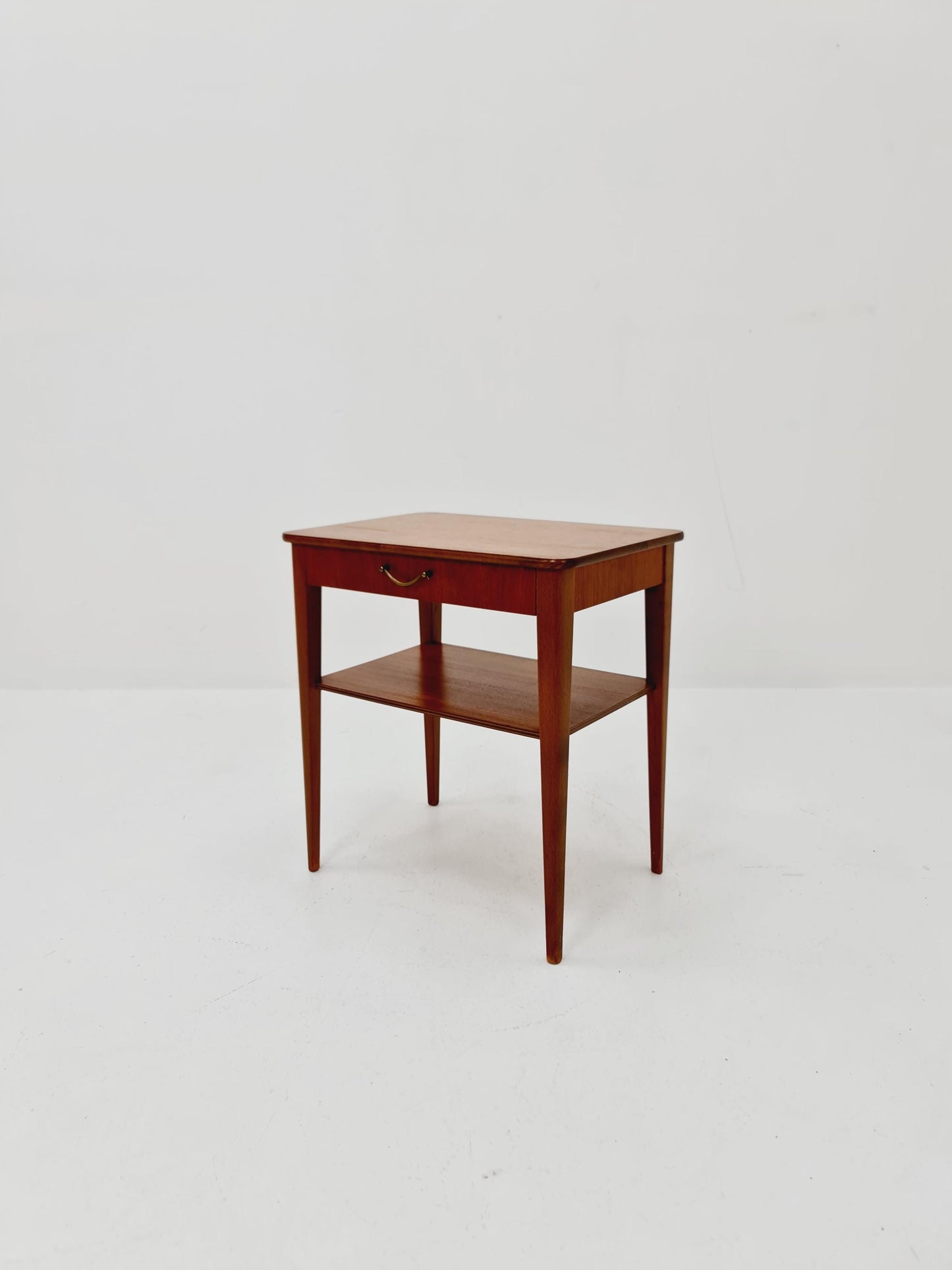 Danish Midcentury teak side tables/ Bedside tables, 1960s