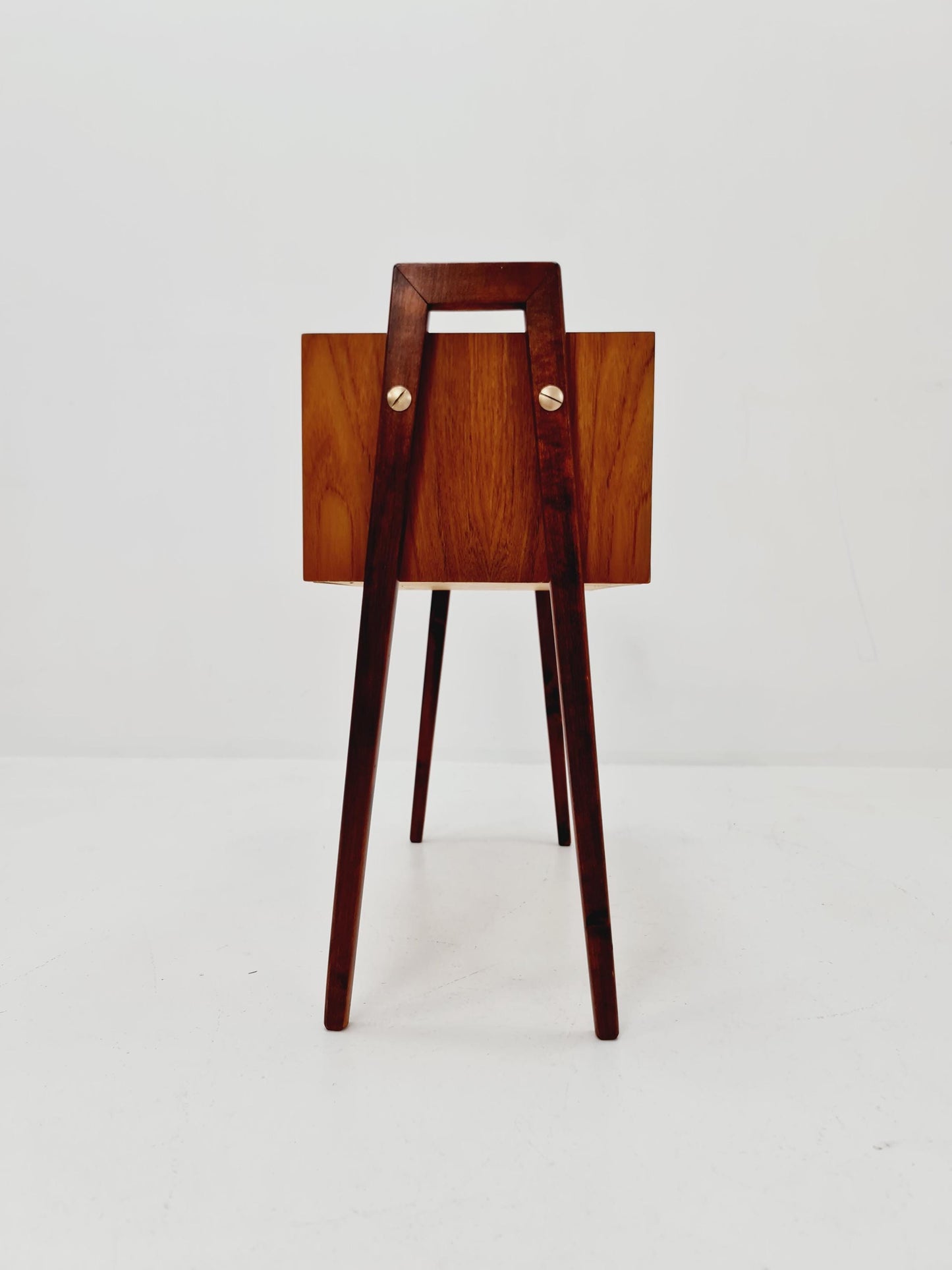 Midcentury Scandinavian Teak vintage Side table/ hallway/ Night stand, 1960s