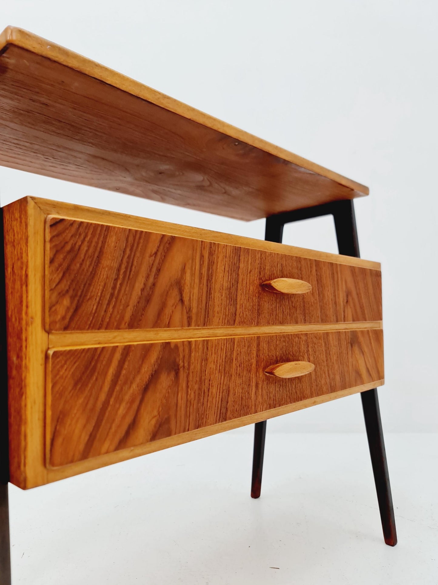 Midcentury Scandinavian Teak vintage Side table/ hallway/ Night stand, 1960s
