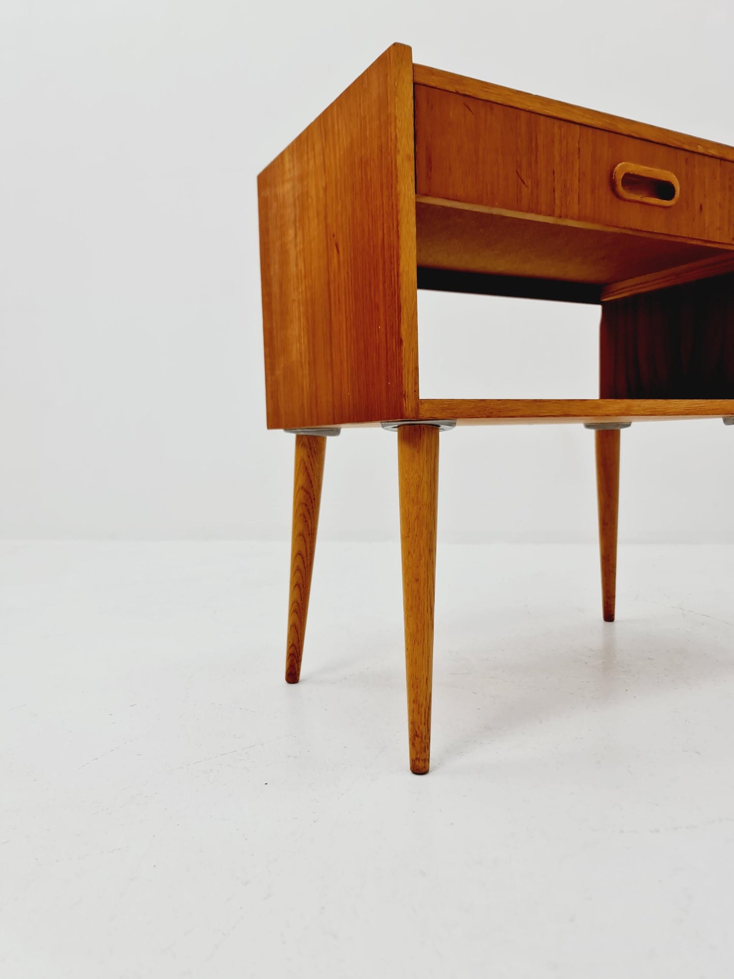 Danish Midcentury teak side tables/ Bedside tables, 1960s