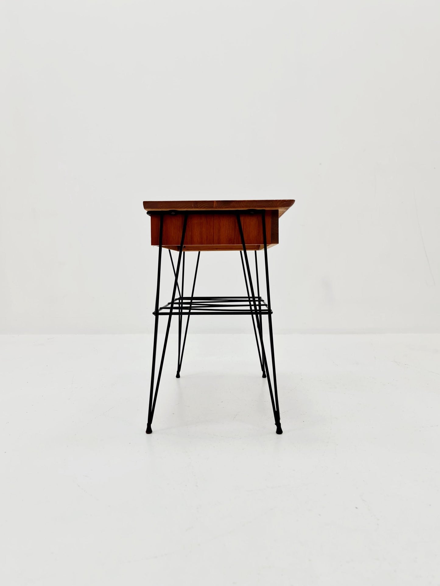 Midcentury swedish teak Vintage Side table/ Bedside table, 1960s
