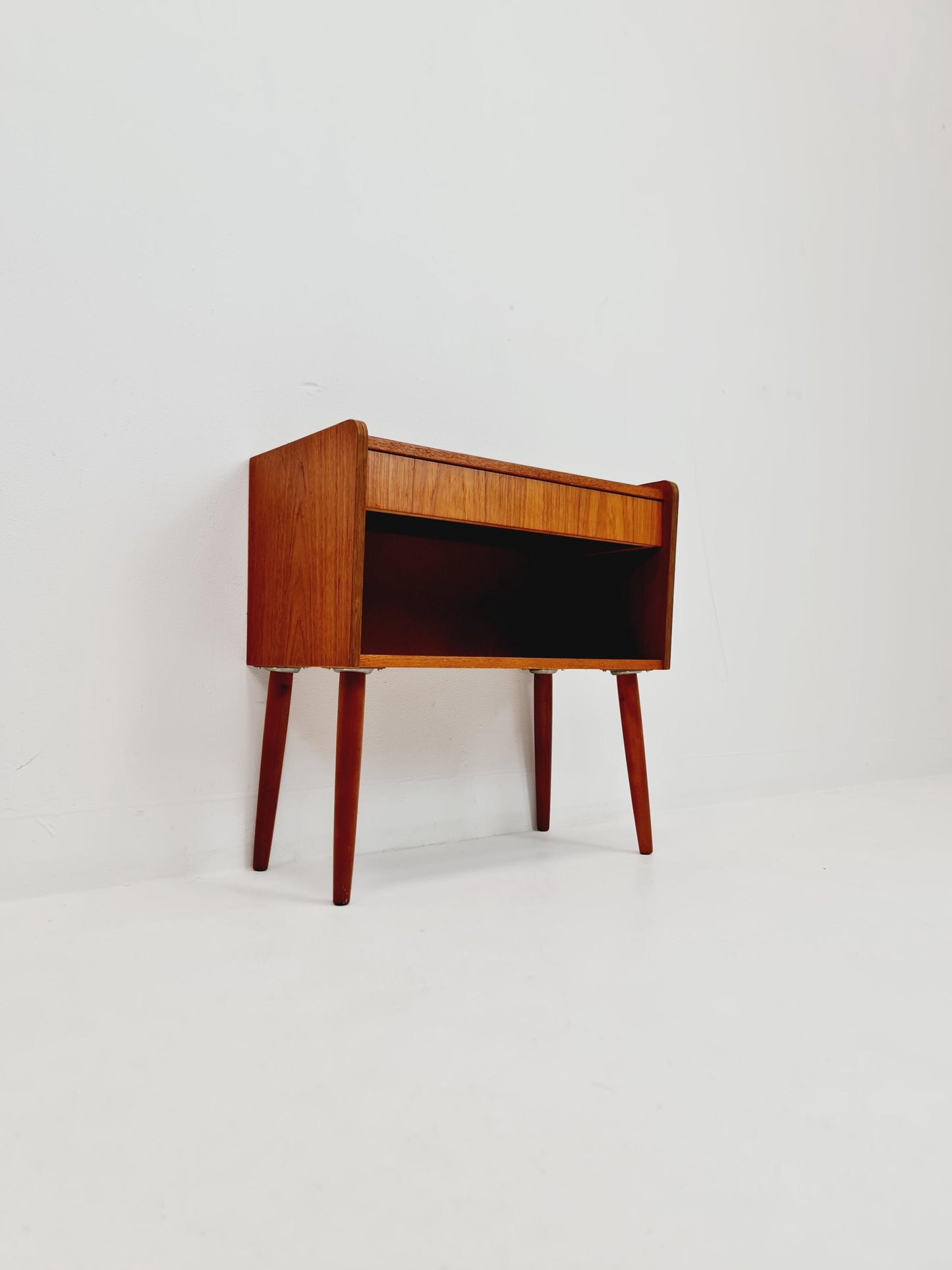 Danish Midcentury teak side tables/ Bedside tables, 1960s