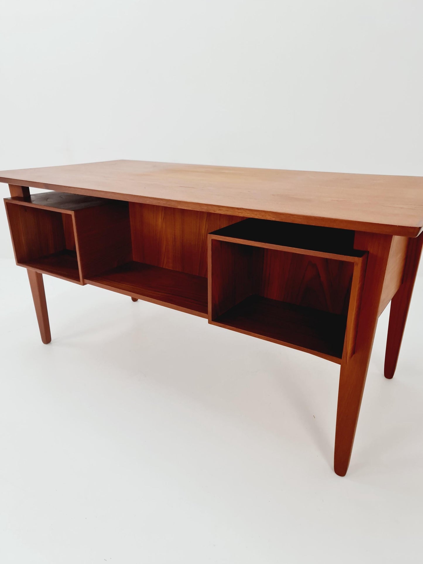 Danish teak desk by Henning Jorgensen for Fredericia Denmark, 1960s