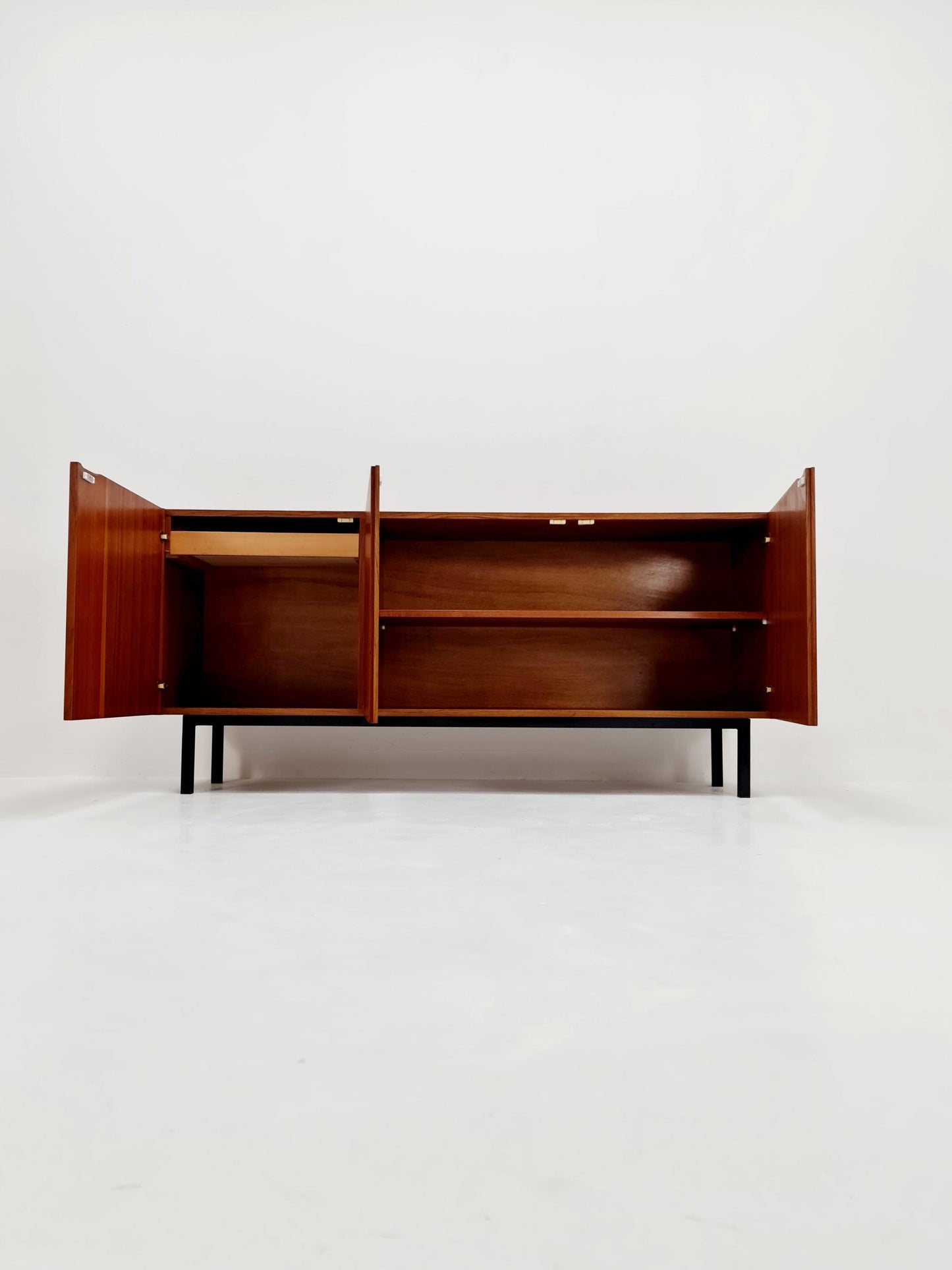 Rare Mid Century Modern Teak German Sideboard, 1960s