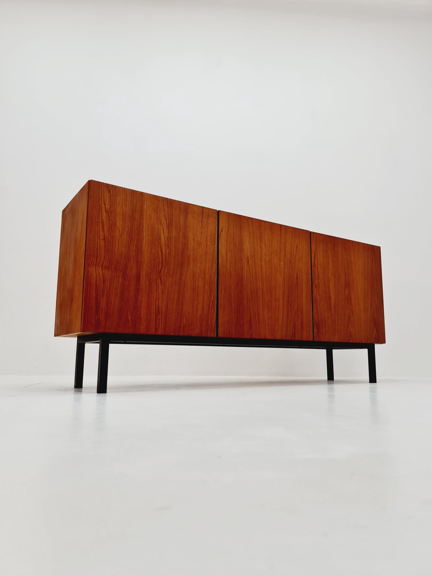 Rare Mid Century Modern Teak German Sideboard, 1960s