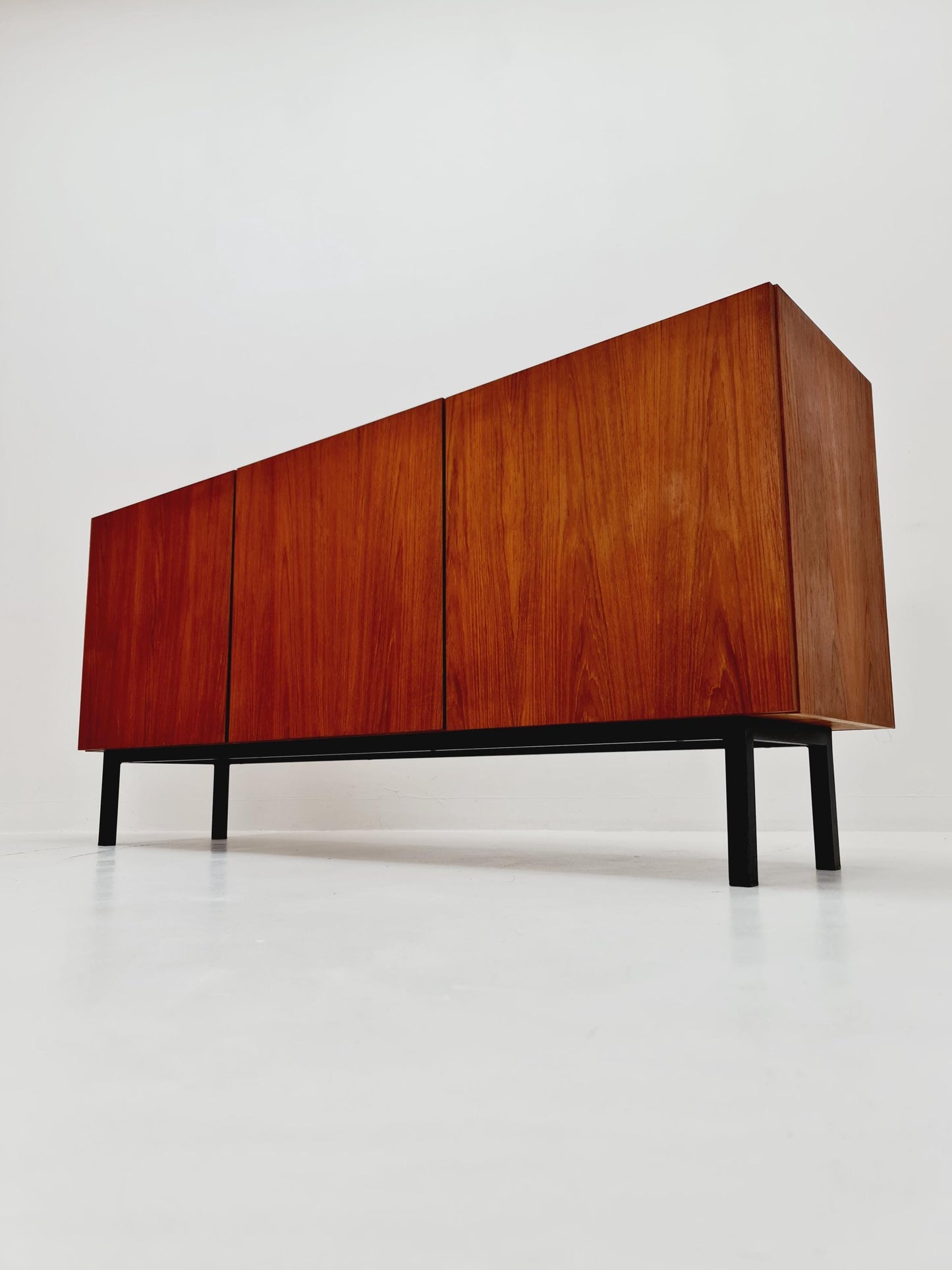 Rare Mid Century Modern Teak German Sideboard, 1960s