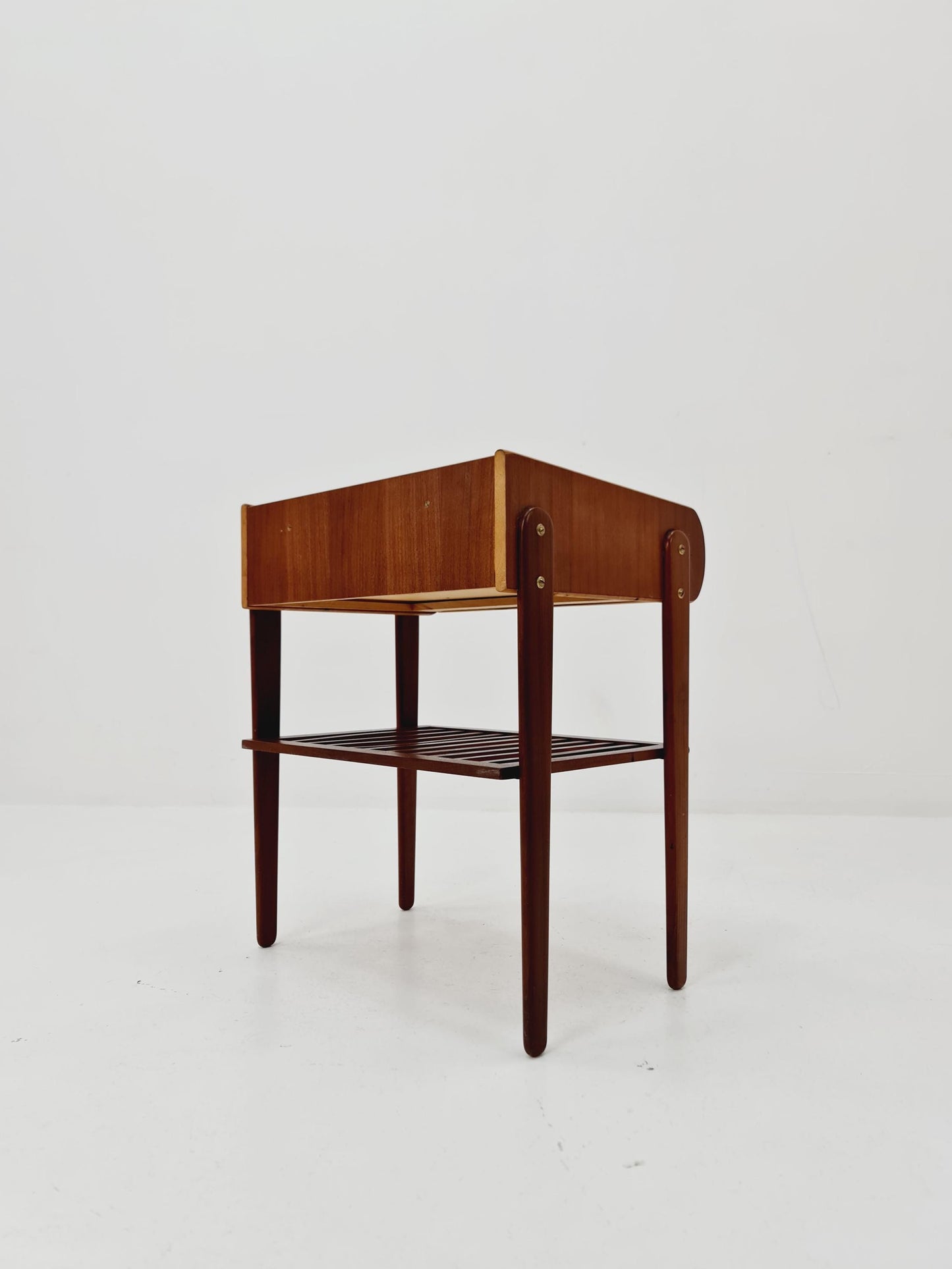 Danish teak Midcentury nightstand /side table by Gunni Omann, 1960s