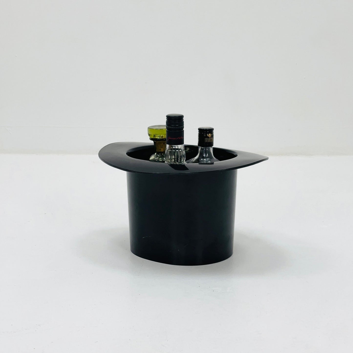 Postmodern Danish vintage cylinder bottle cooler by Ole M. Jensen for Nordtek, 1980s