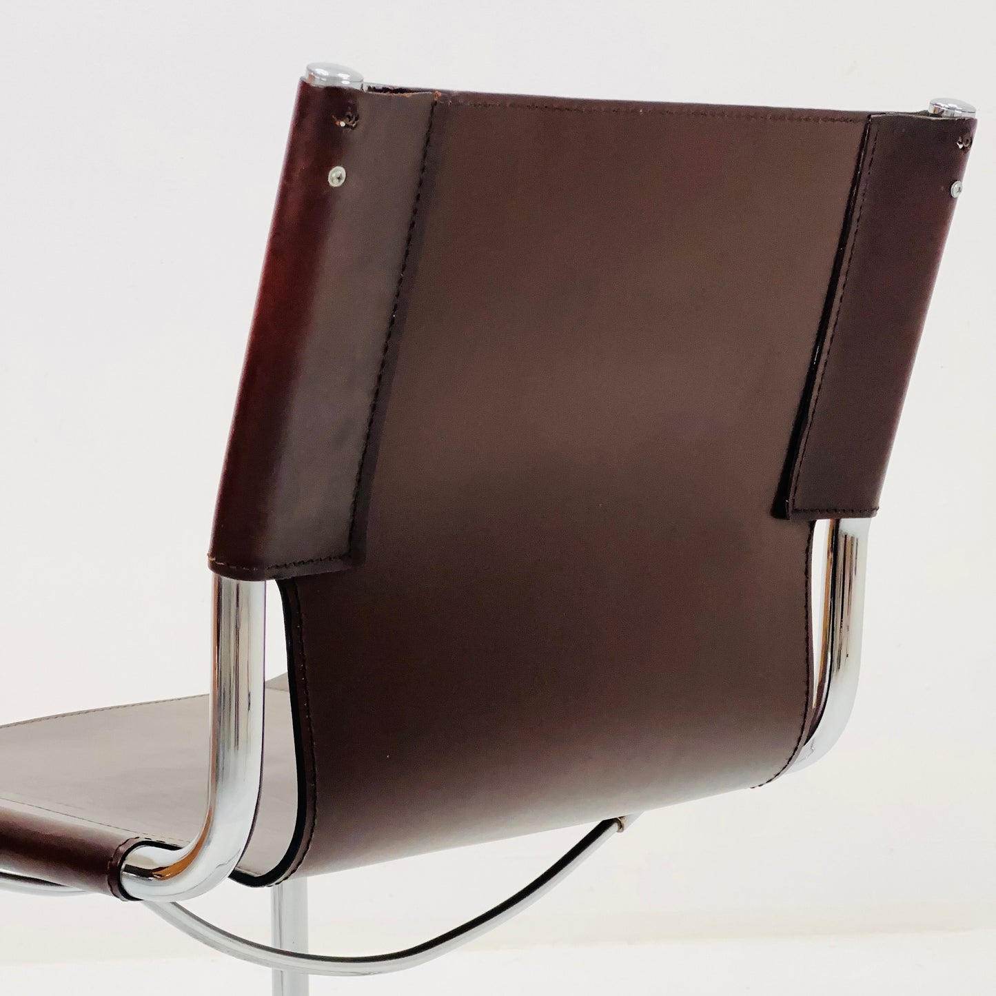 1 of 7 Mid-Century Vintage S33 Chair by Mart Stam & Marcel Breuer for Matteo Grassi 1980s Italy