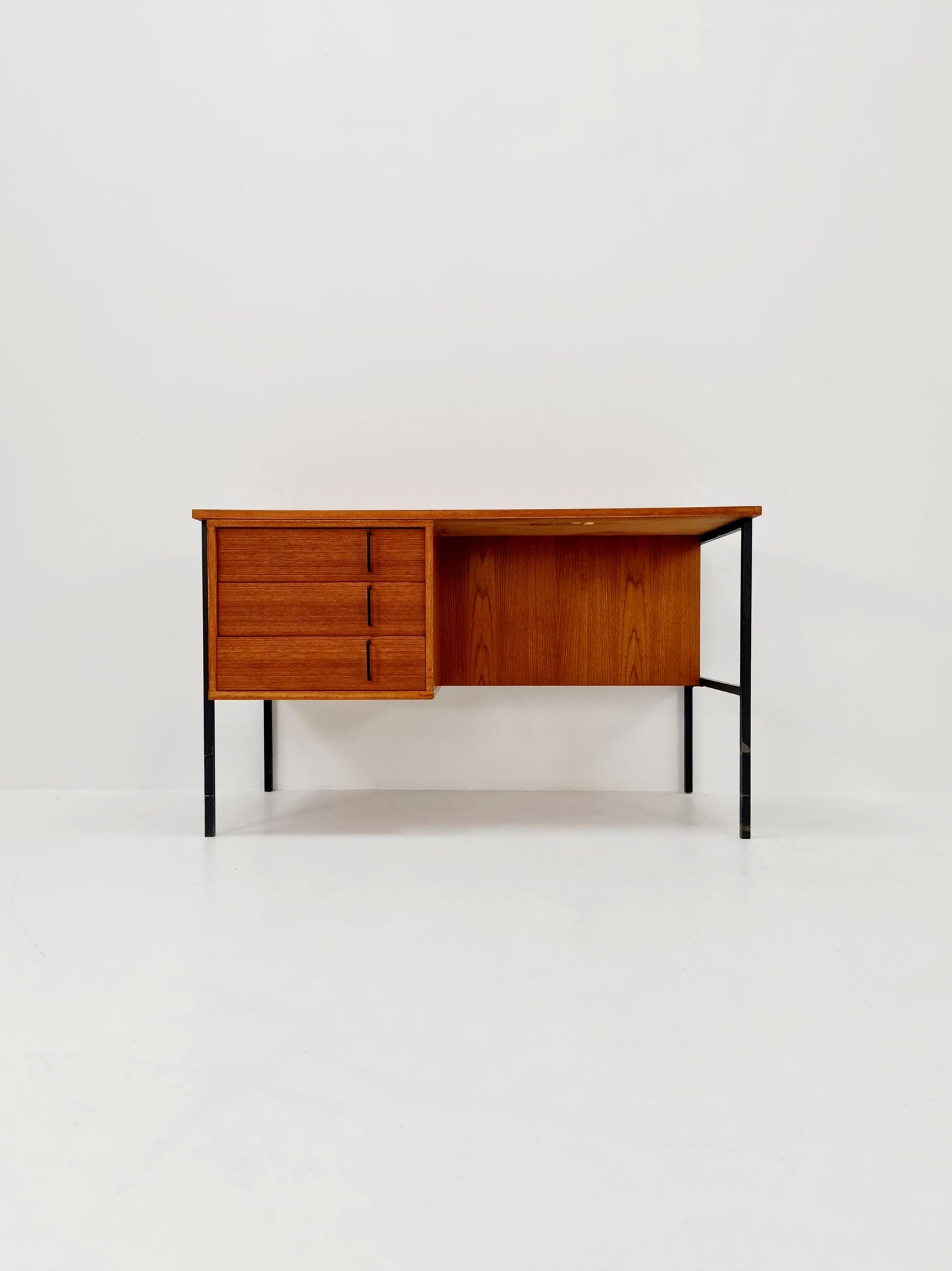 Mid century vintage desk German desk by Günther Renkel for Rego Möbel , 1950s